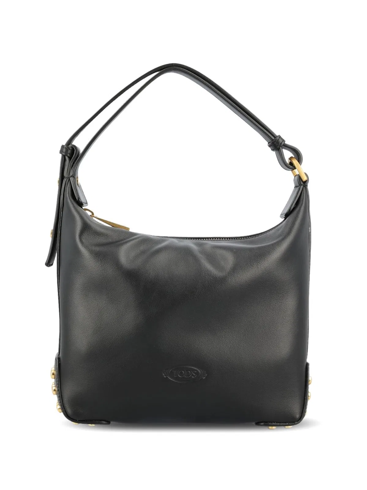 Leather Mini Bag With Metal Dots