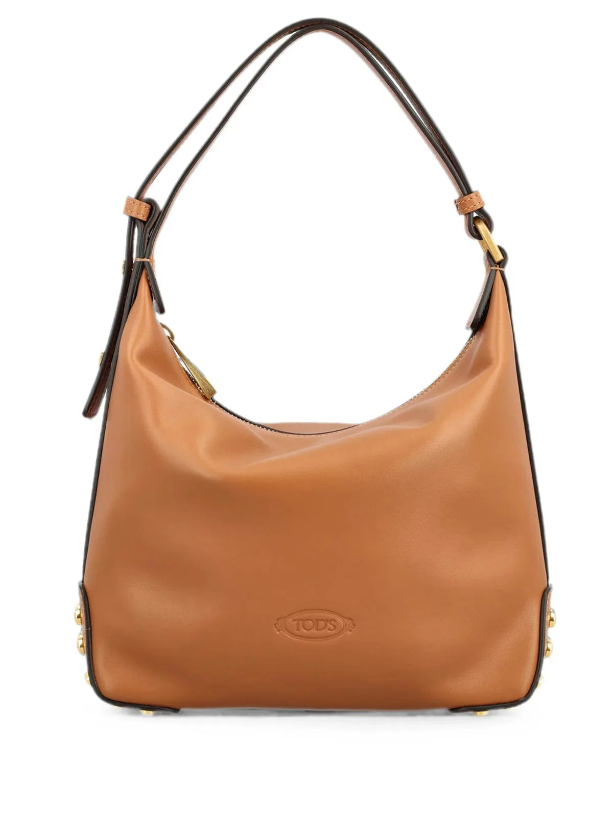 Leather Mini Bag With Metal Dots