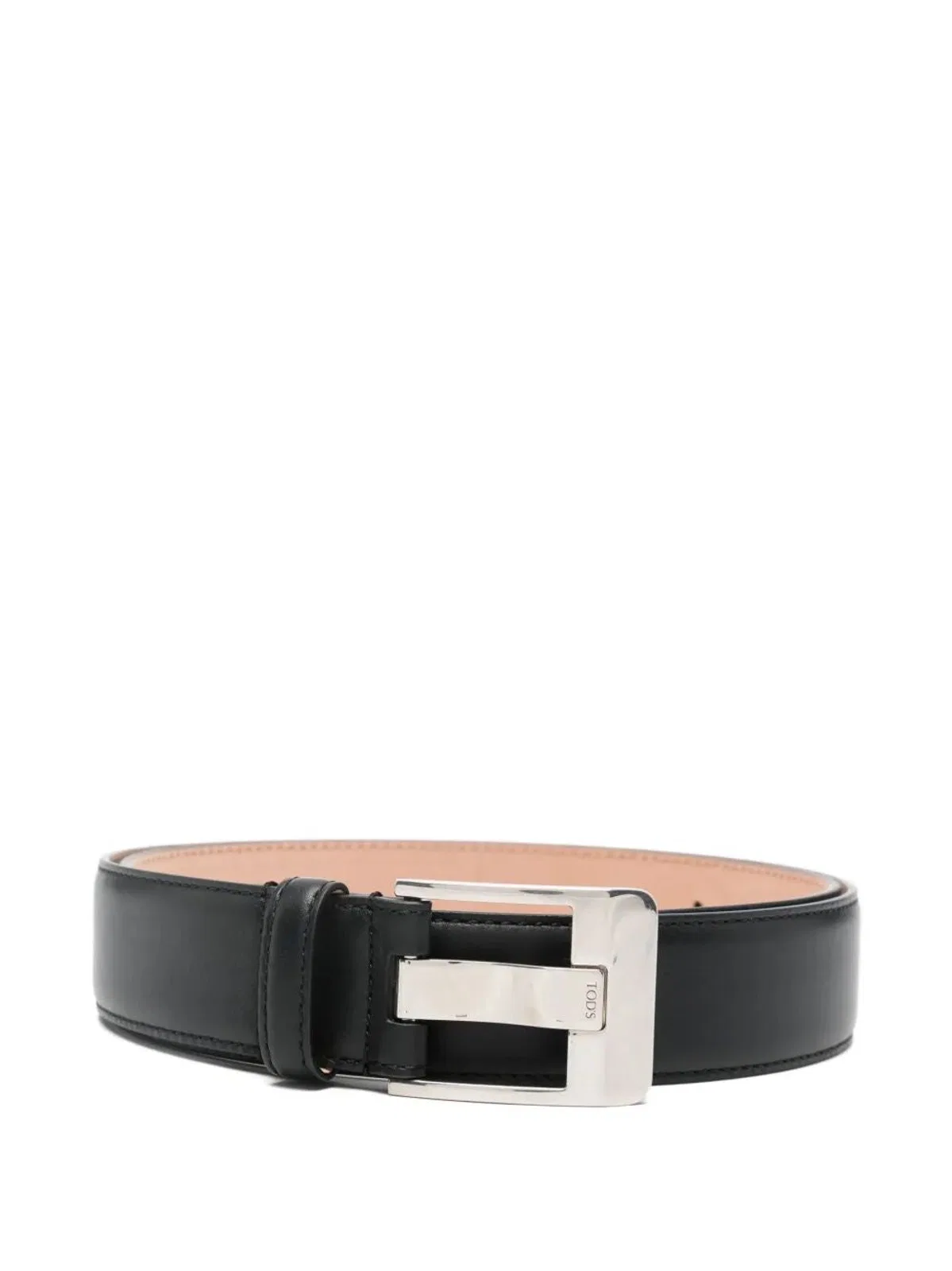 Suede-Leather Buckle Belt