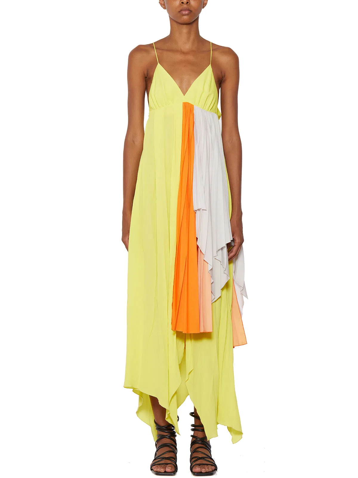 Asymmetric Long Dress
