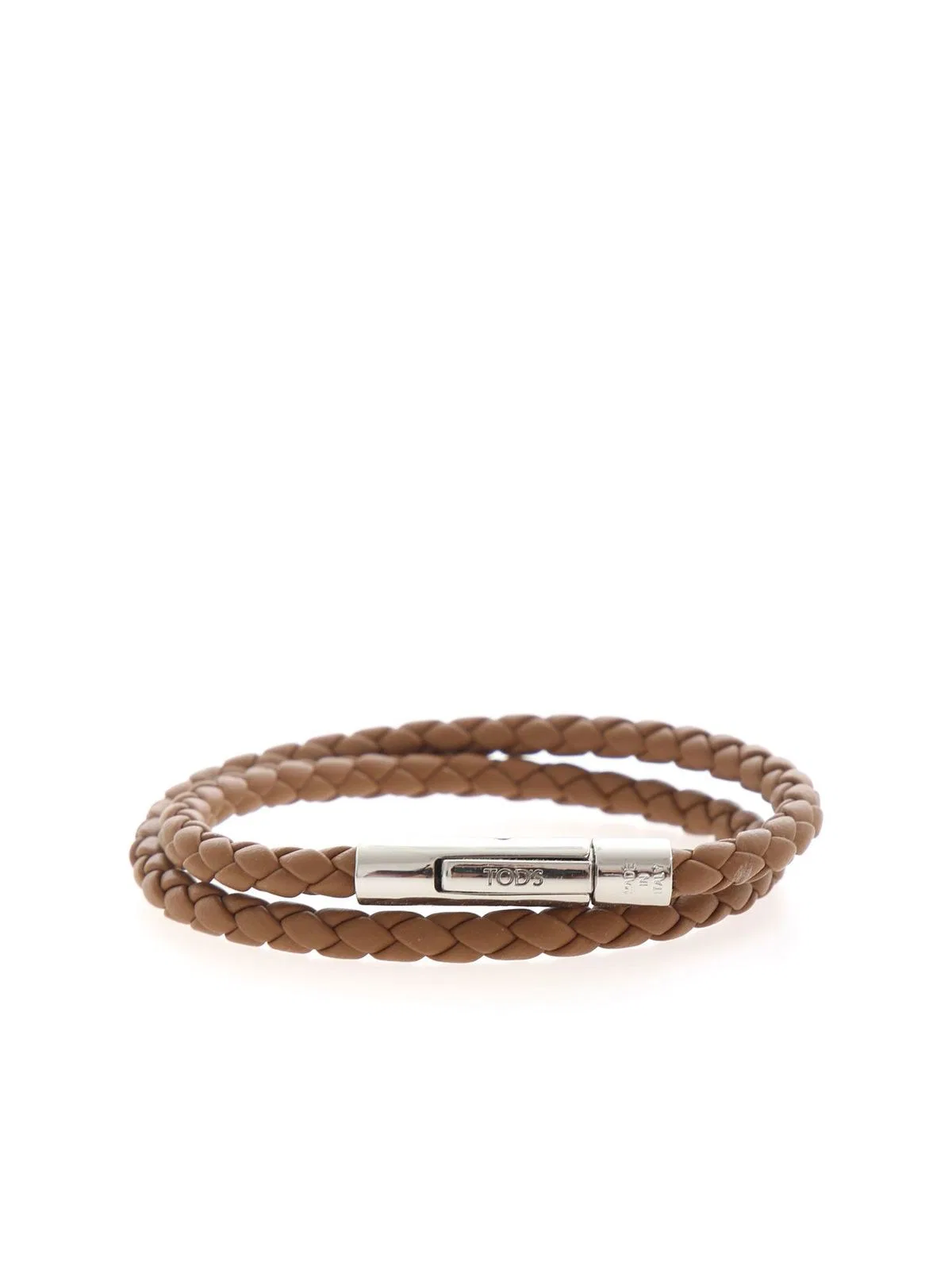 Braided Bracelet In Brown