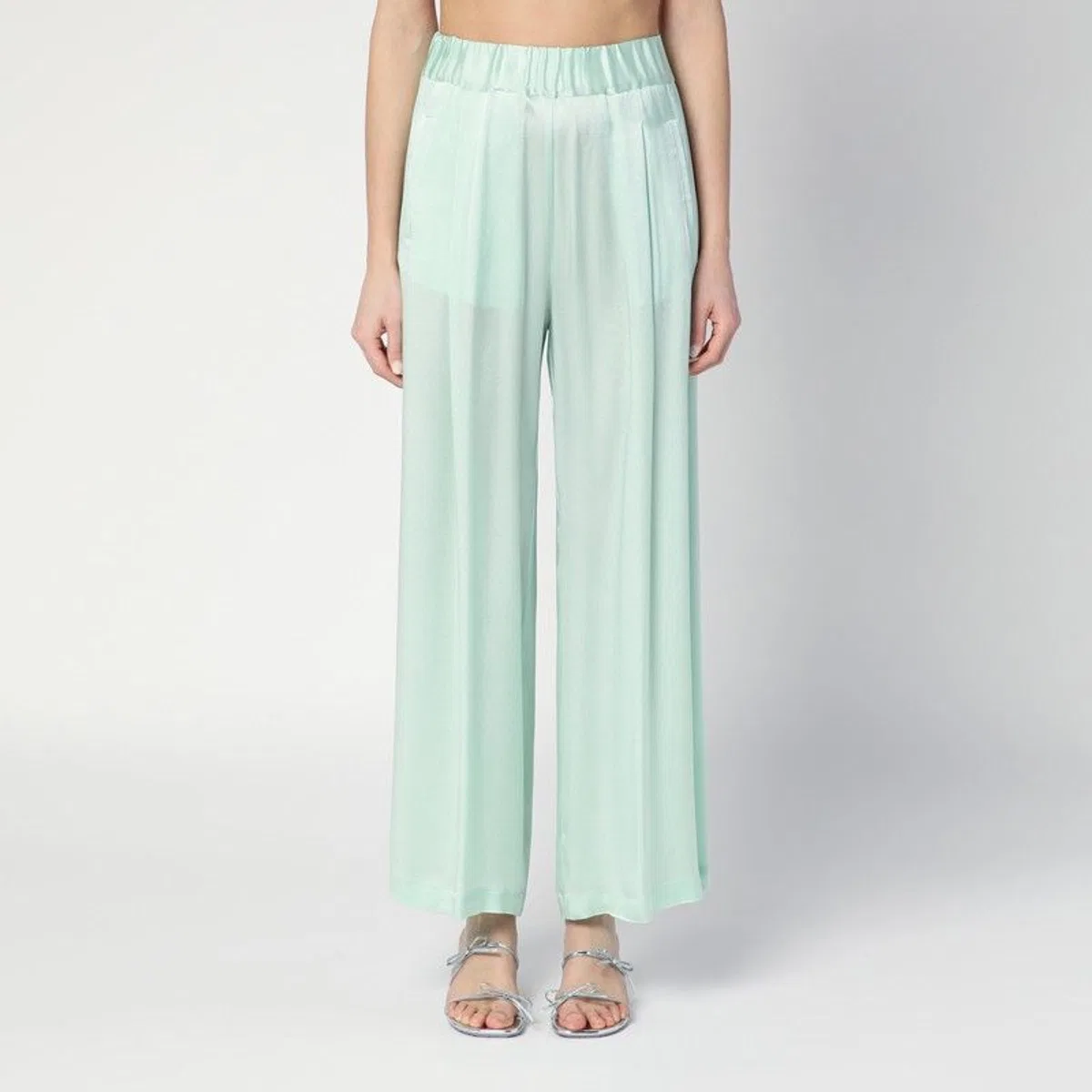 Johnny Trousers In Aqua Green