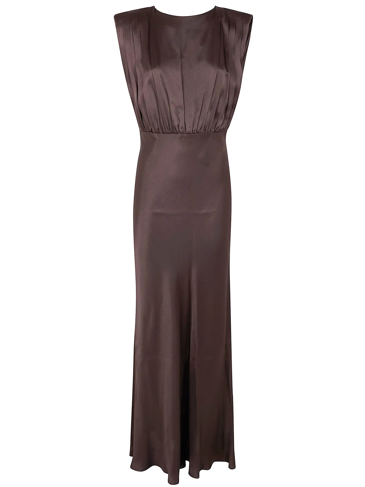 Satin Long Dress