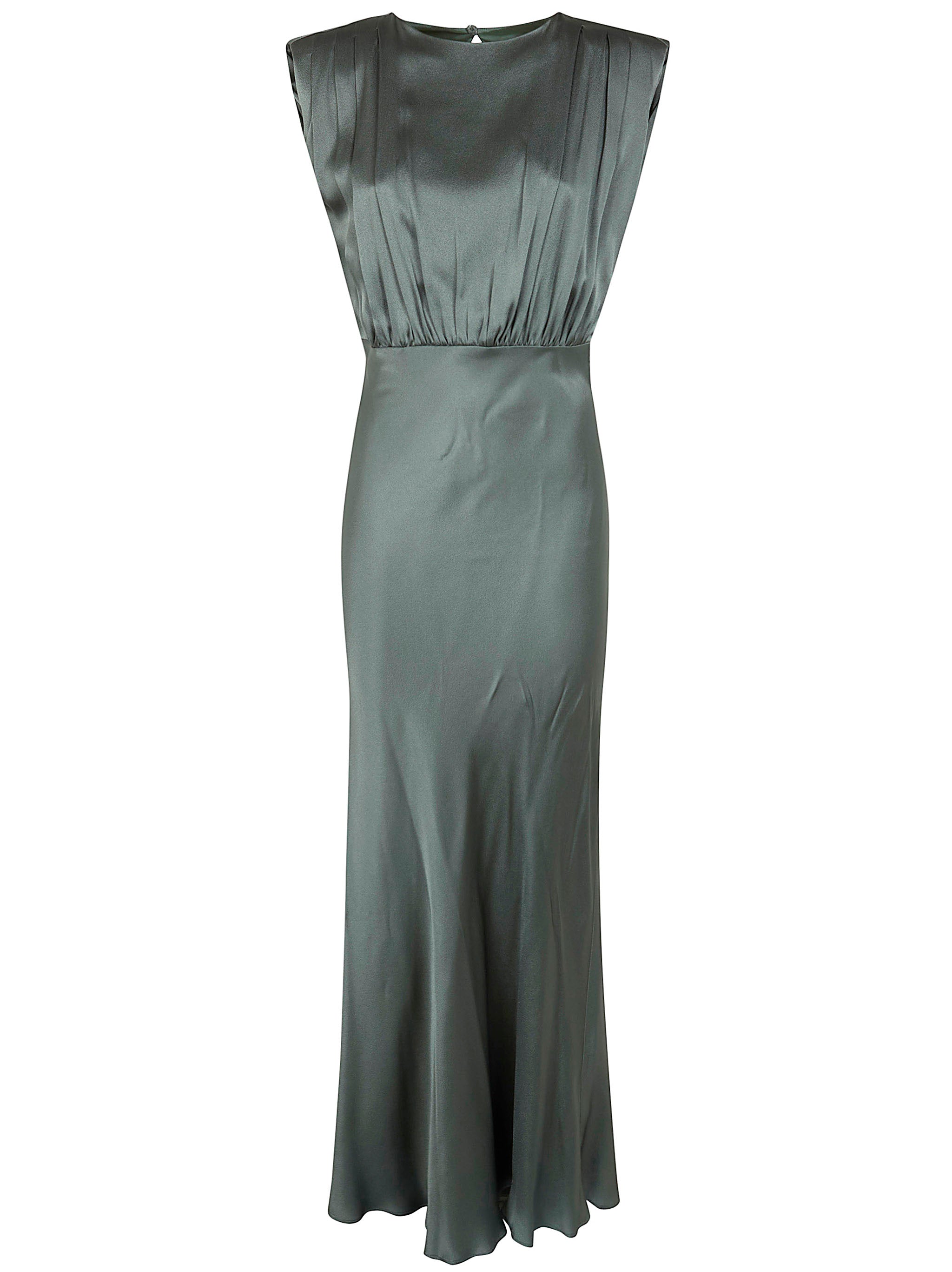 Satin Long Dress