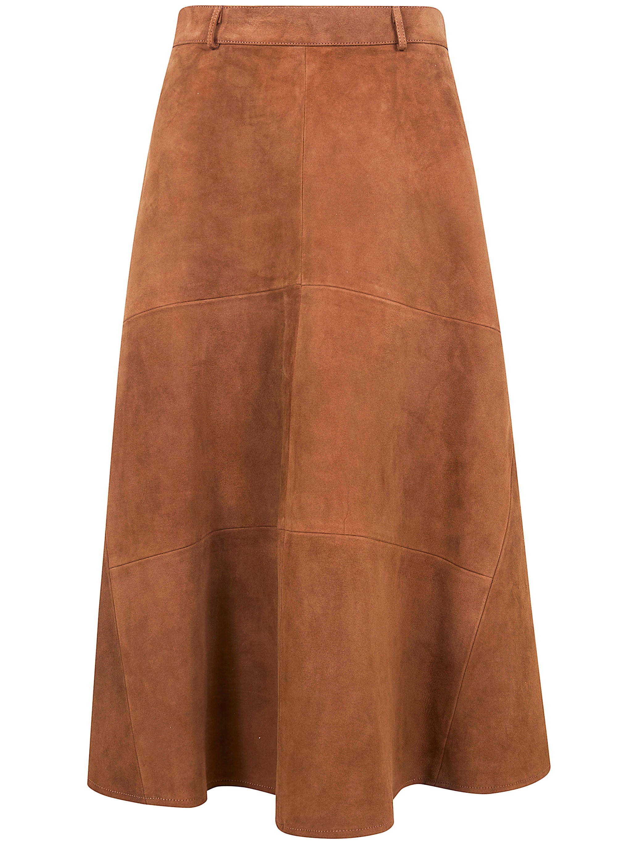 Suede Pockets Skirt
