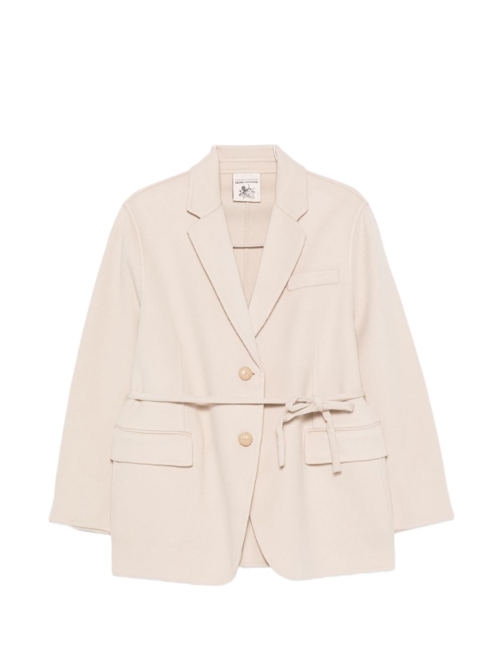 Corine Wool Single-Breasted Jacket
