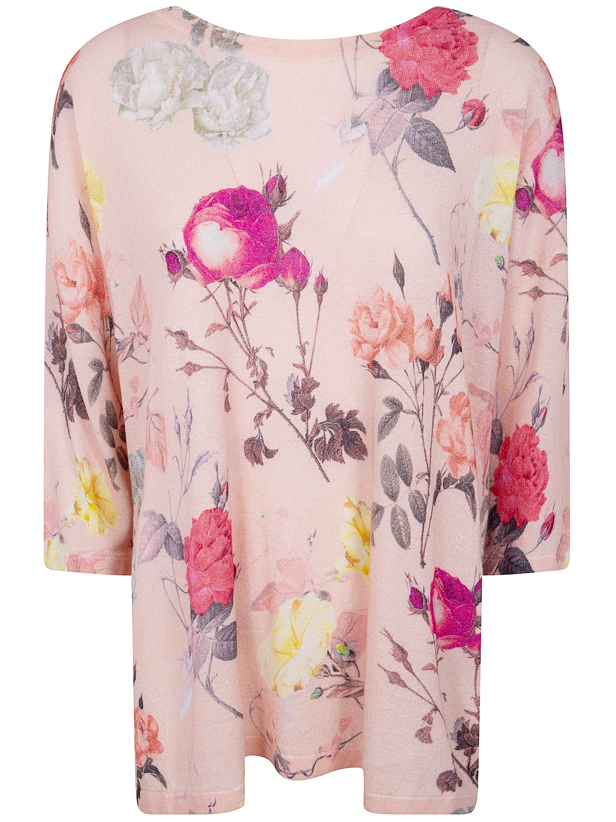 Round Neck Squared Fit Sweater