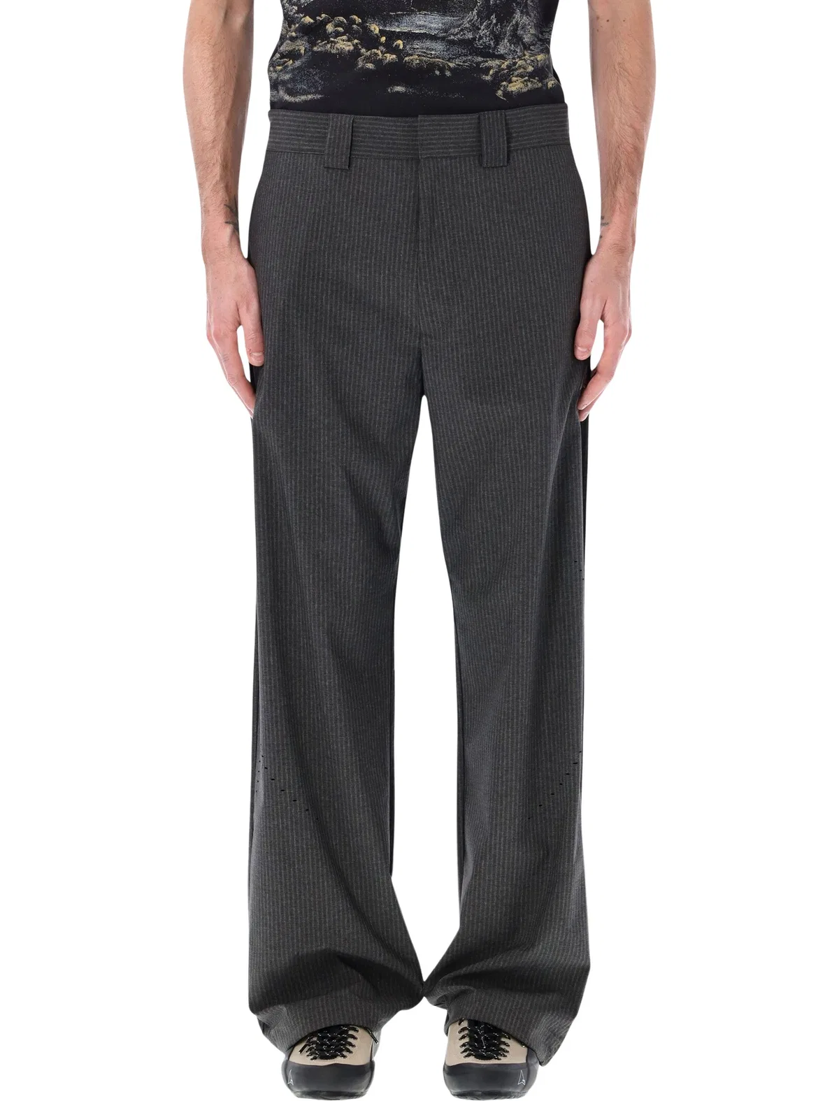 Numb Pinstriped Packable Pants