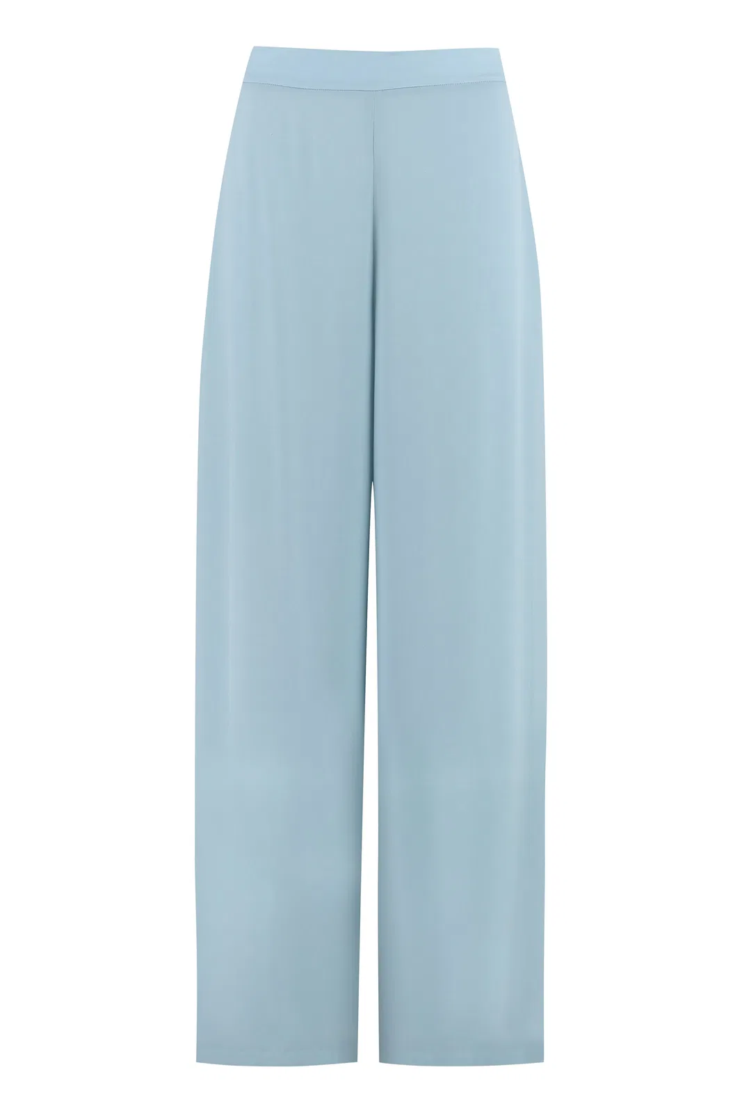 High-Waist Wide-Leg Trousers