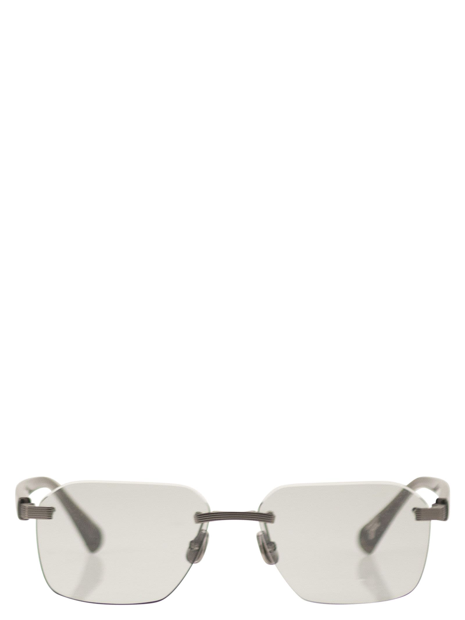 Rectangular Titanium Sunglasses