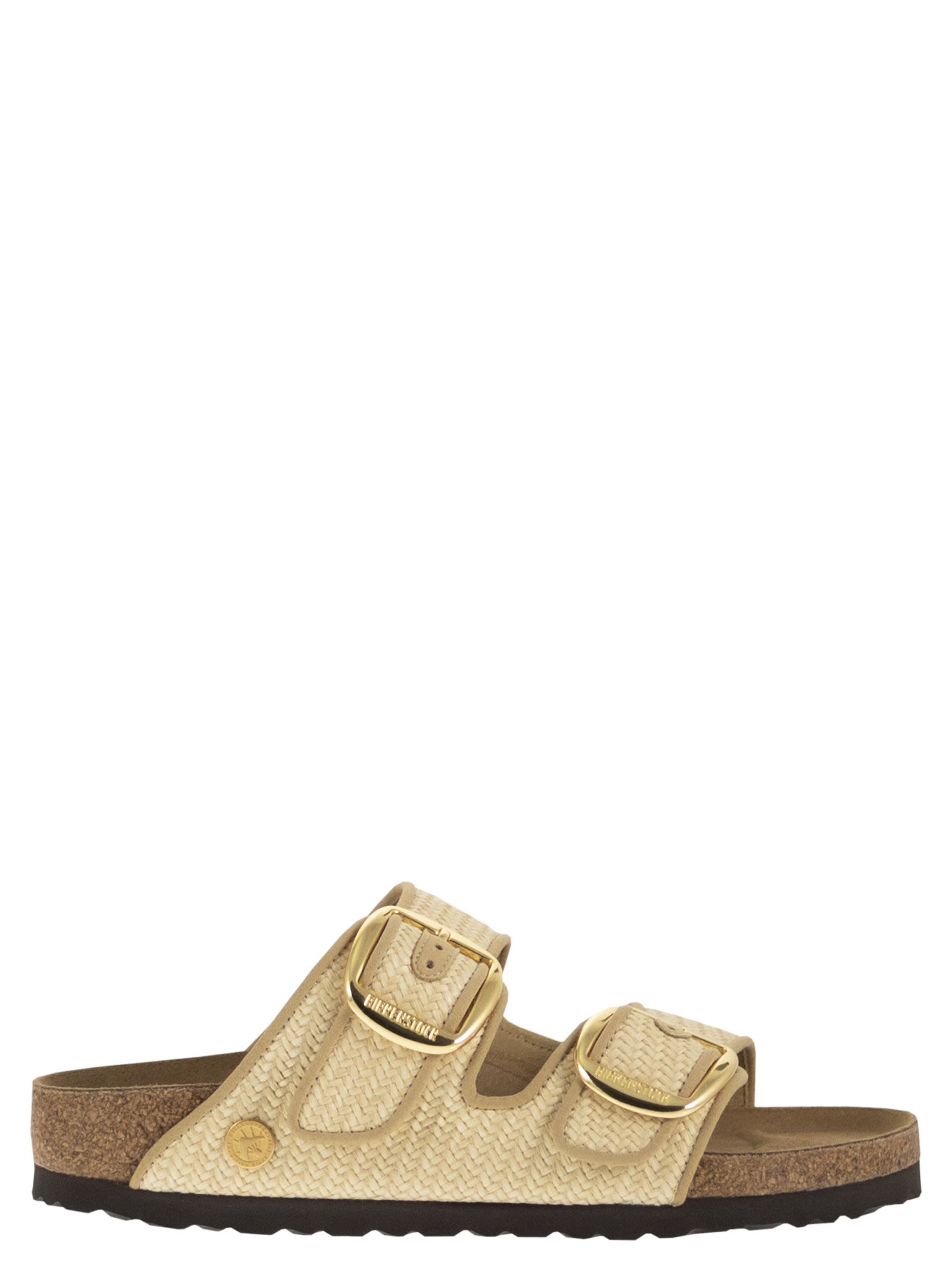 Arizona Big Buckle Natural – Woven Textile Sandal