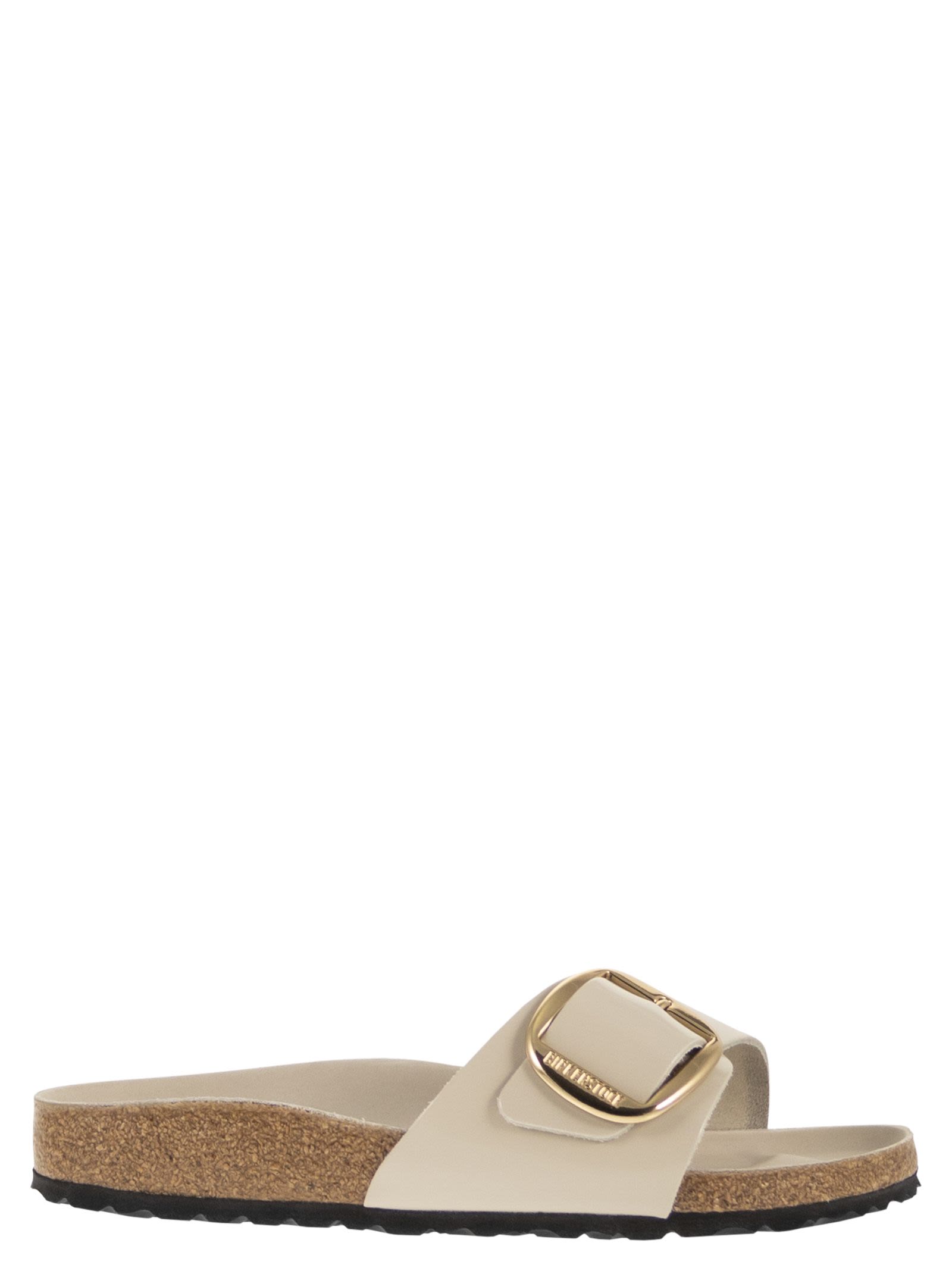Madrid Big Buckle - Flat Sandal