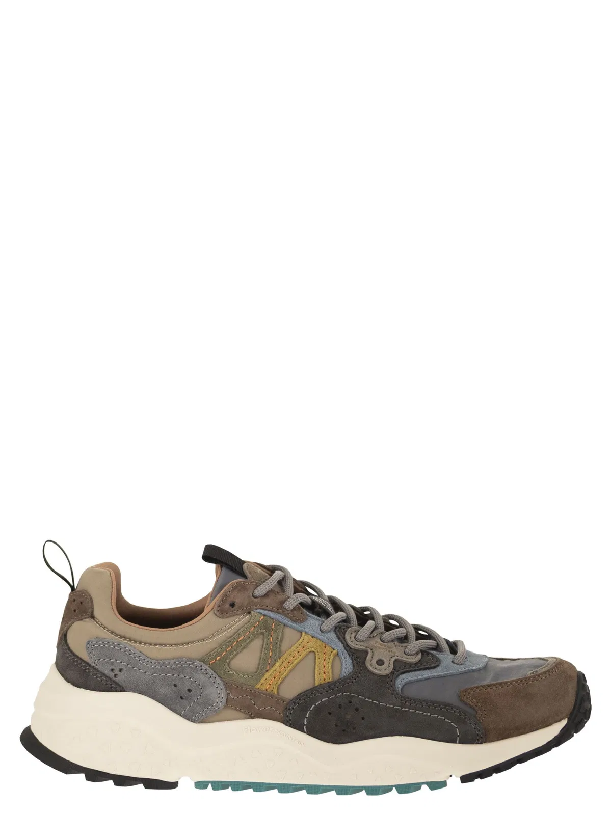 Solin Man - Sneakers In Suede And Technical Fabric