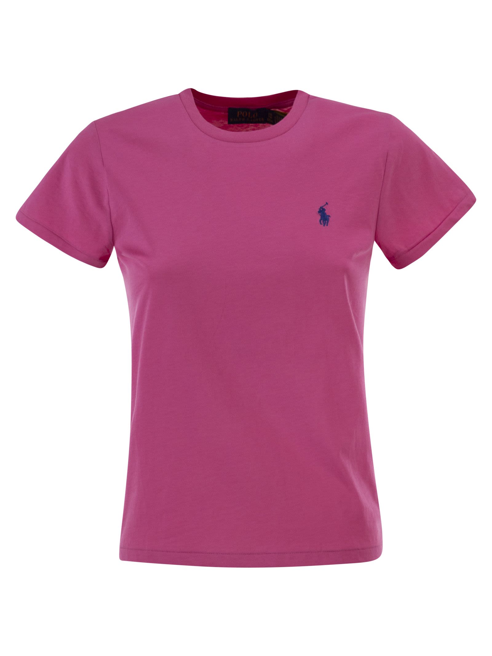 Classic-Fit Crew Neck T-Shirt