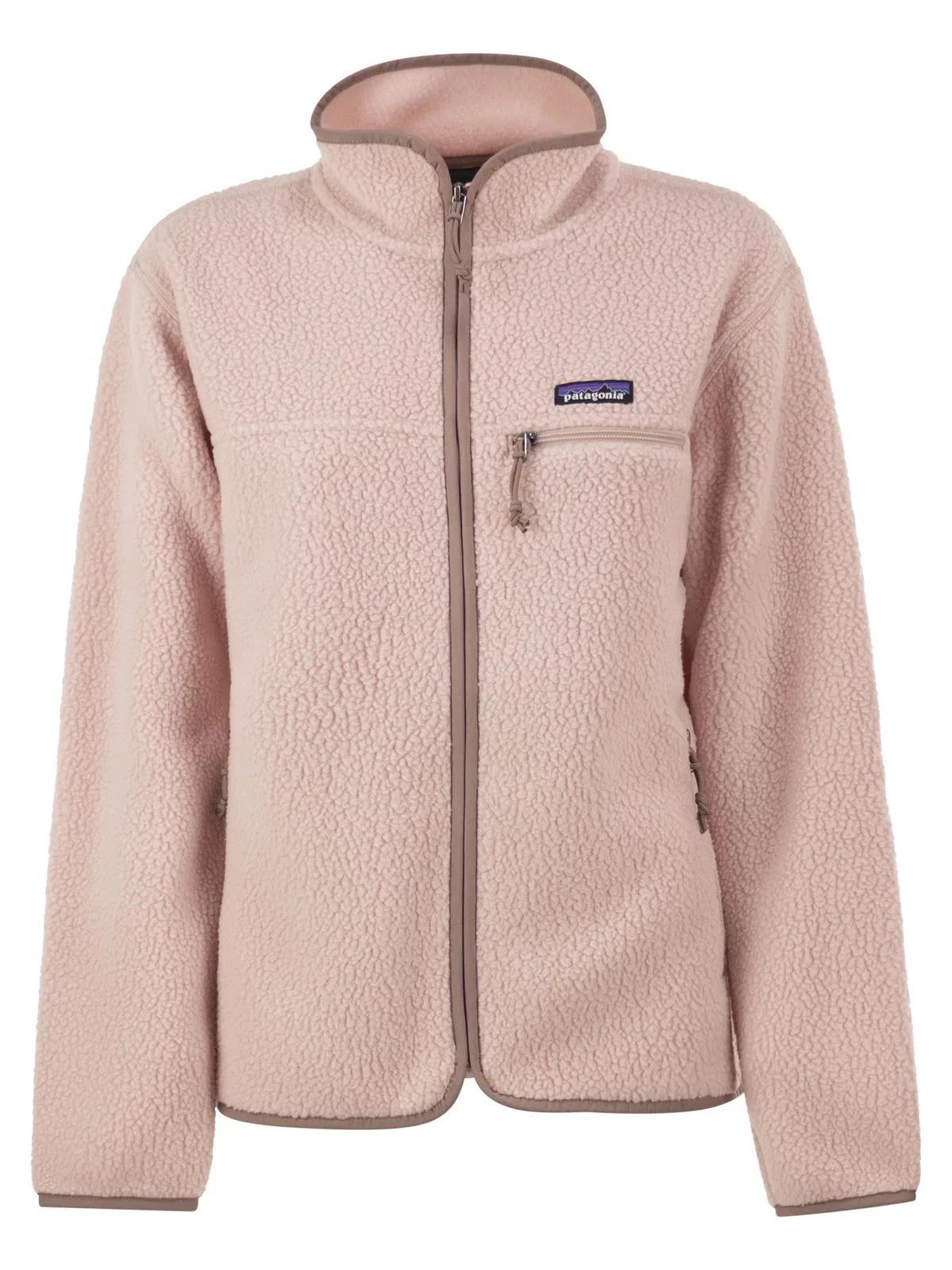 Retro Pile - Jacket In Recycled Polyester Fleece