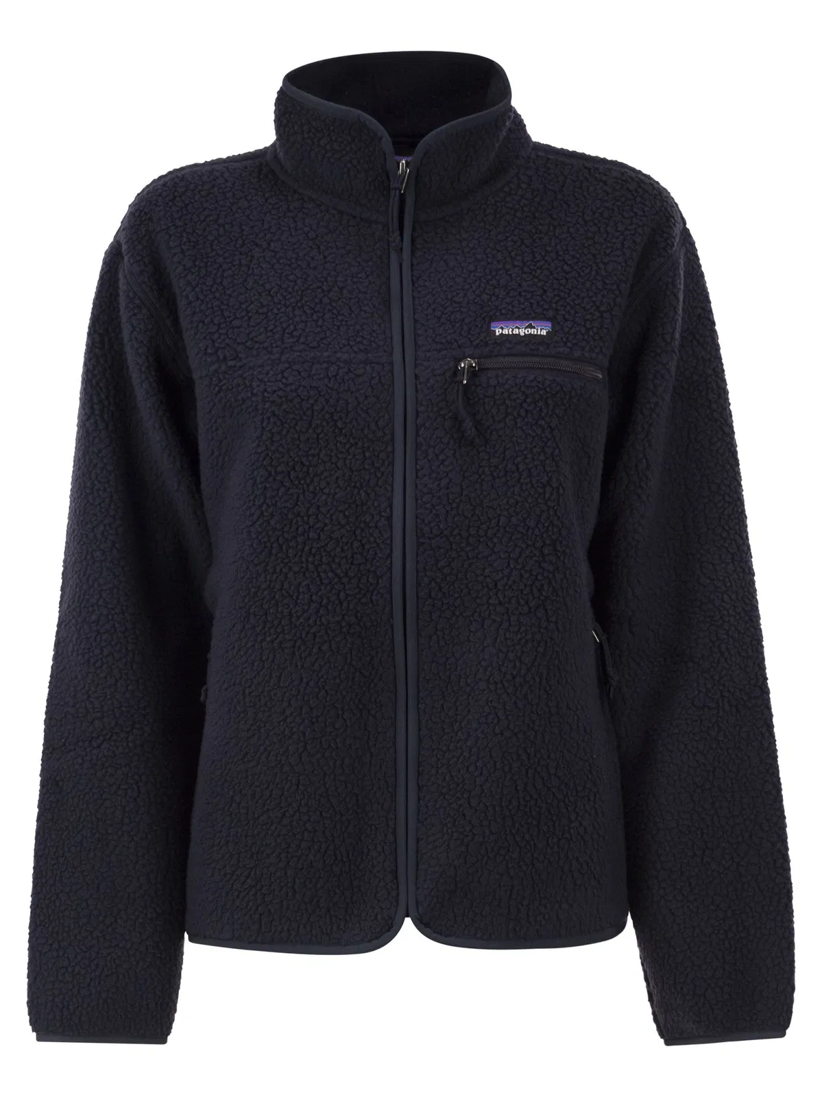 Retro Pile - Jacket In Recycled Polyester Fleece