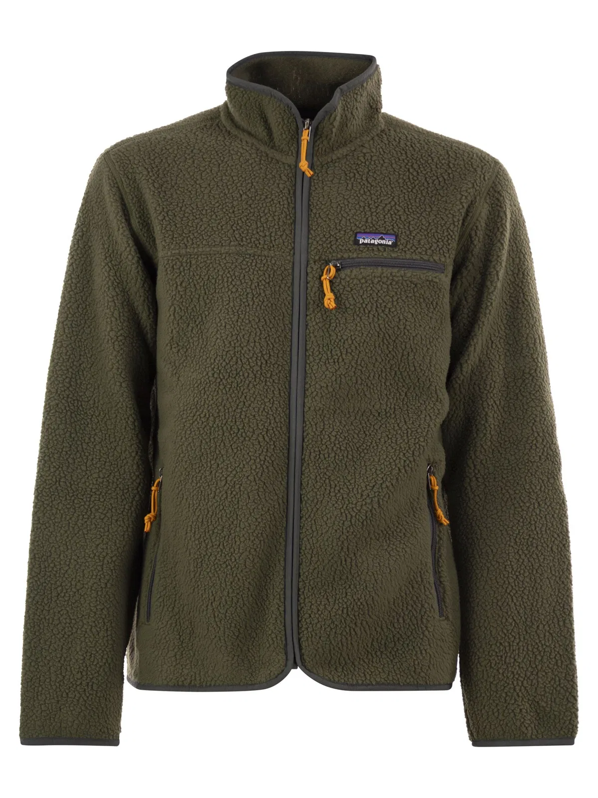 Retro Pile - Jacket In Recycled Polyester Fleece