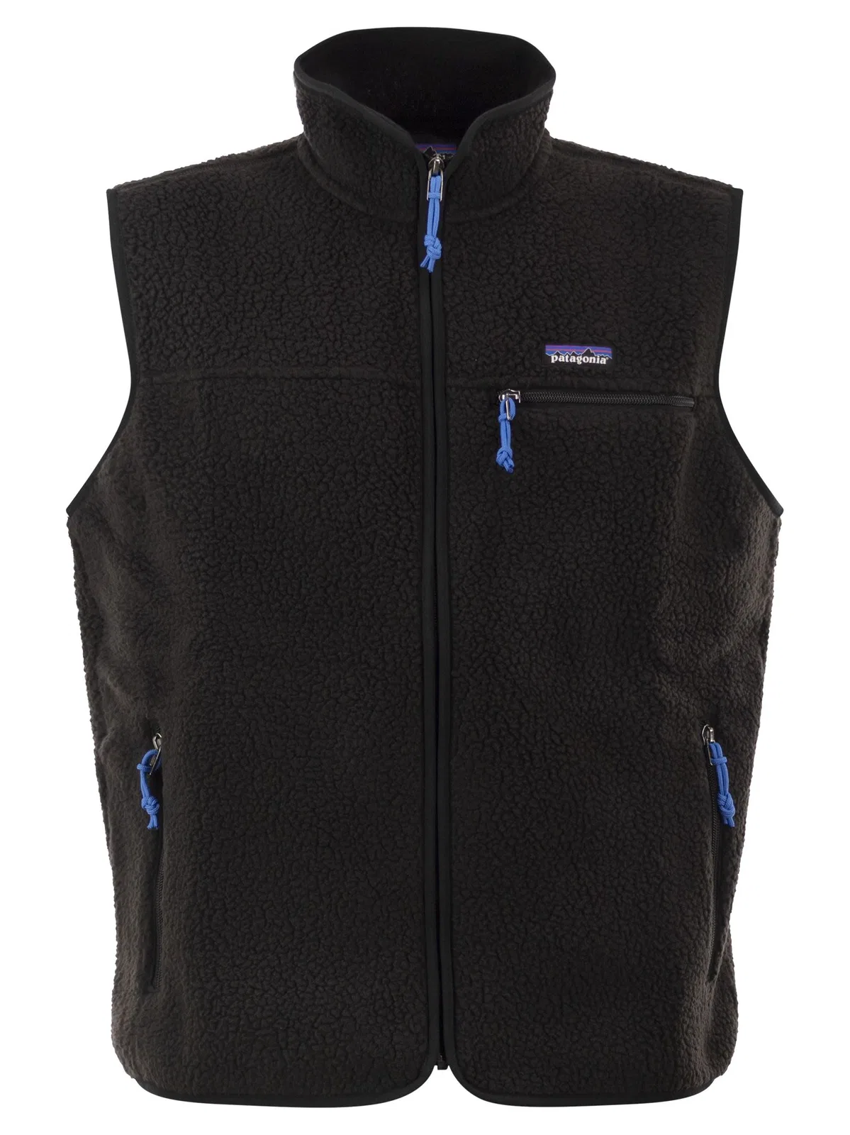 Retro Pile - Vest In Recycled Polyester Fleece
