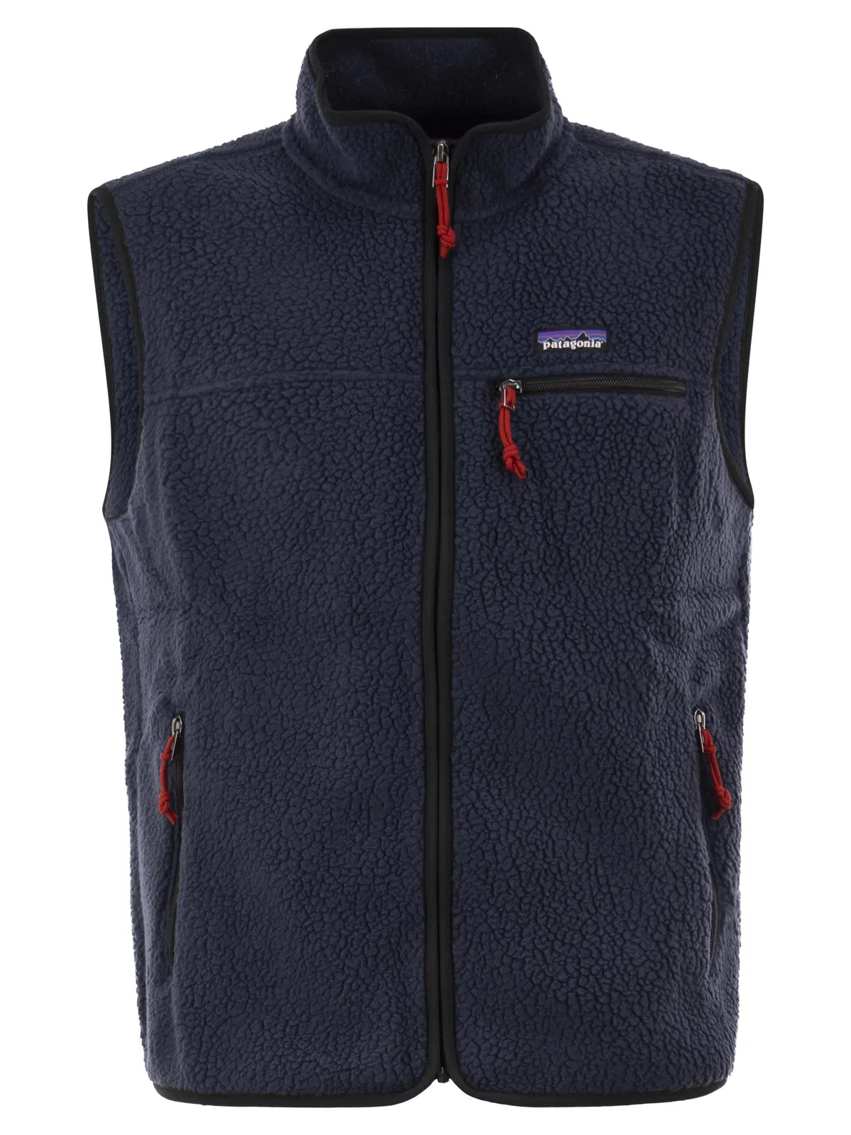 Retro Pile - Vest In Recycled Polyester Fleece