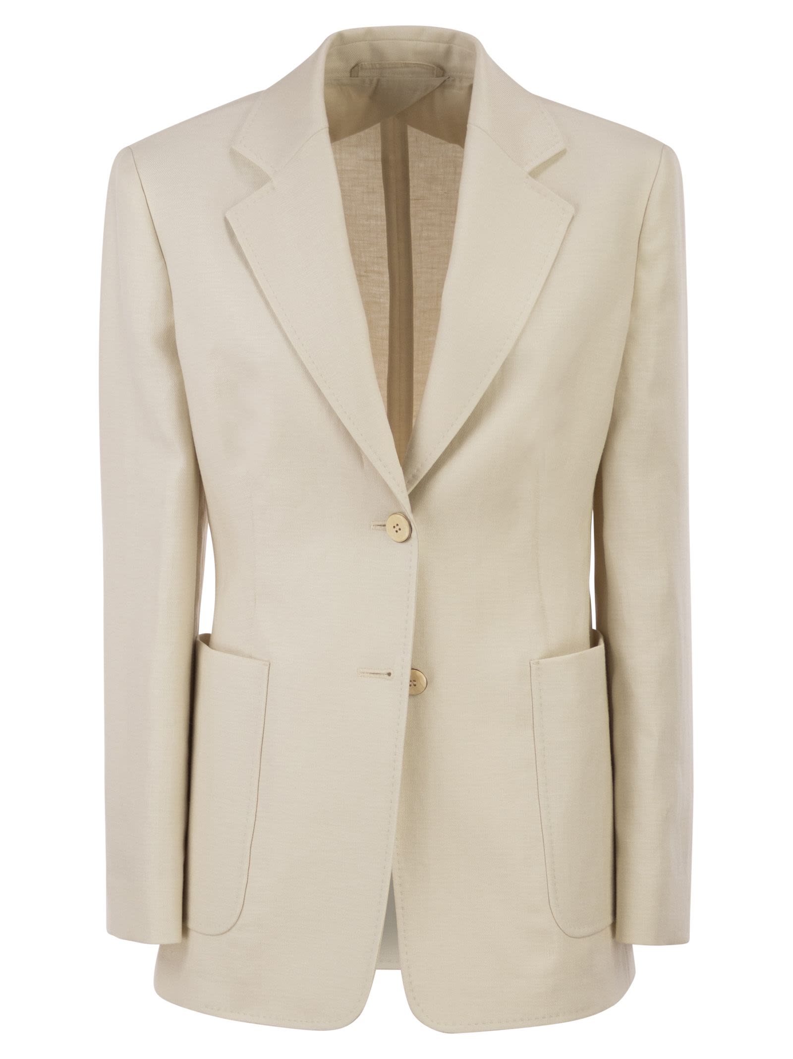 Maxmara Mxmvolonta - Pure Linen Fabric Blazer