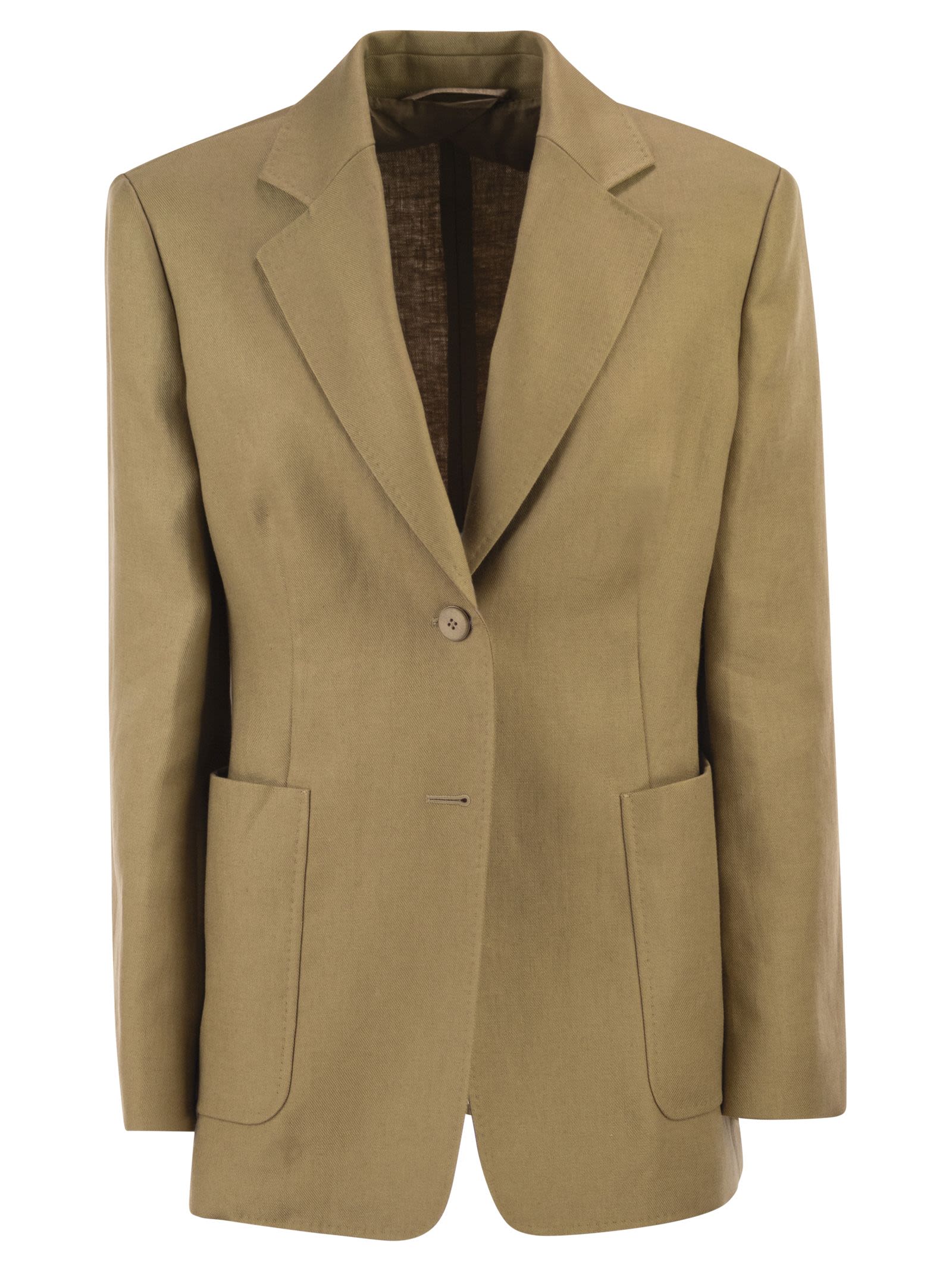 Maxmara Mxmvolonta - Pure Linen Fabric Blazer