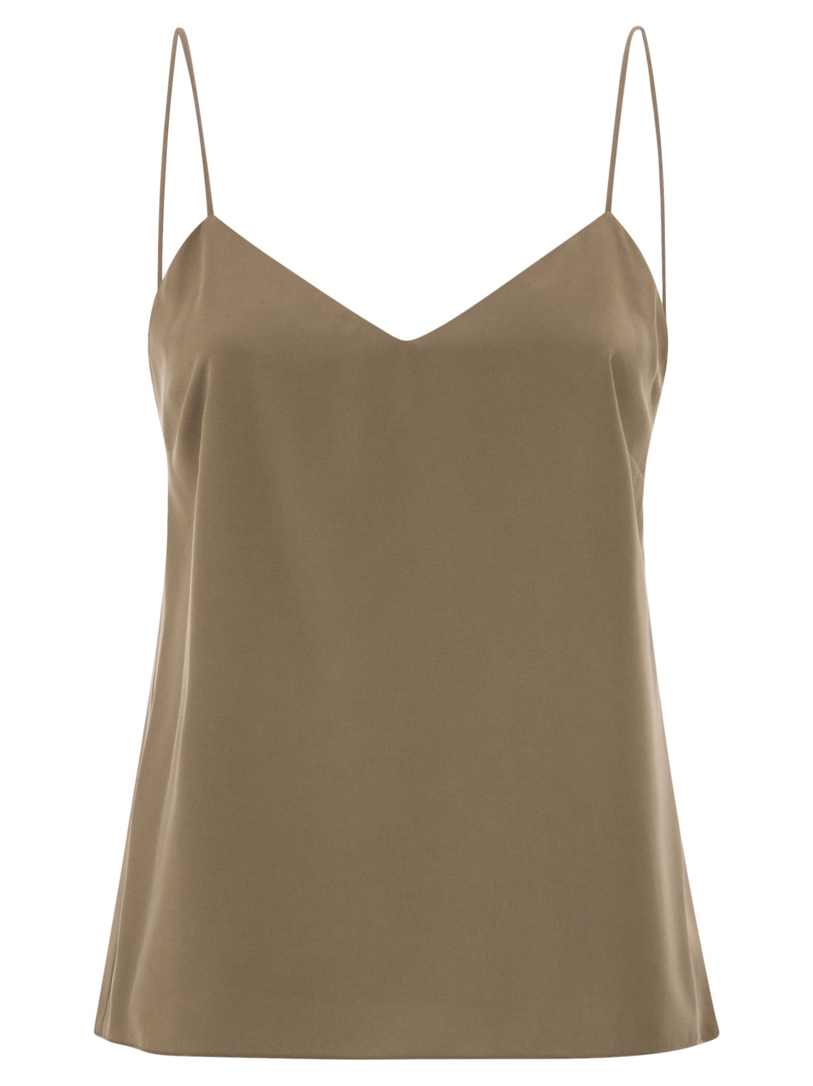 Maxmara Mxmunghia - Silk Canvas Top