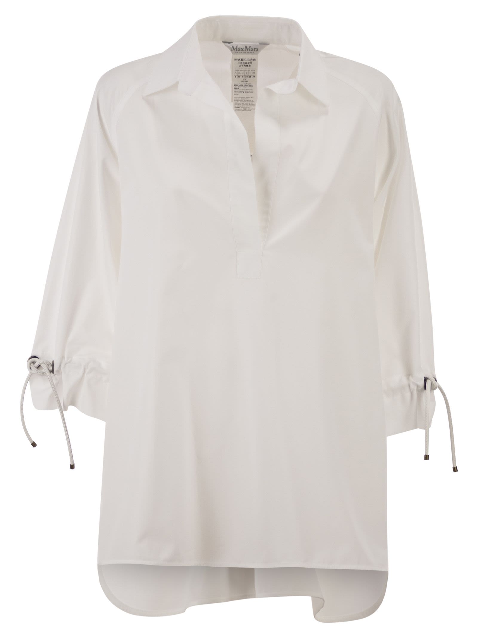 Maxmara Mxmadorni - Cotton Poplin Blouse