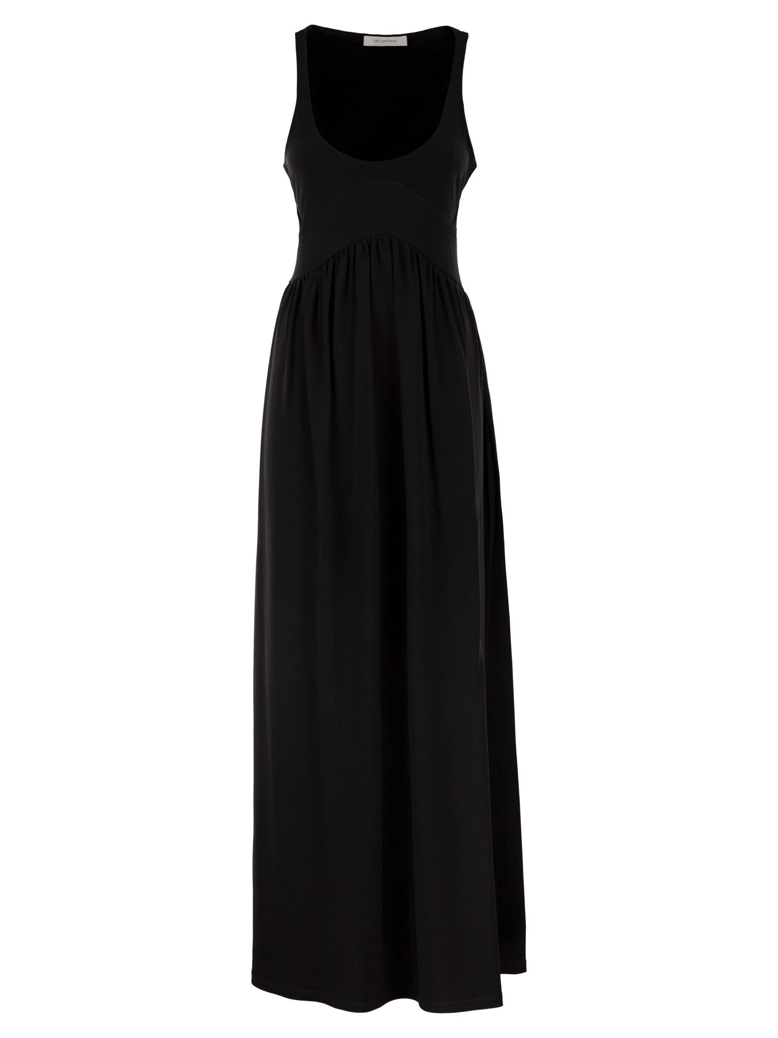 Spxpanino – Long Stretch Jersey Dress With Back Cut-Out