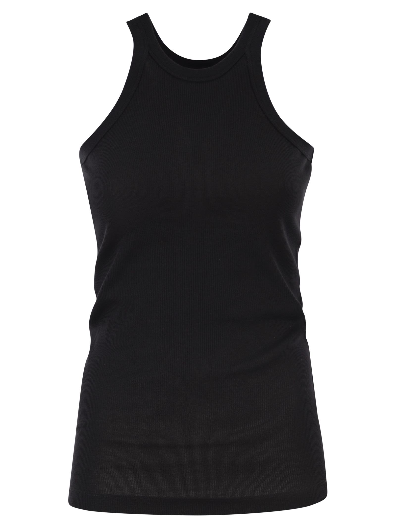 Spxfumato - Sleeveless Cotton And Silk Jersey Top