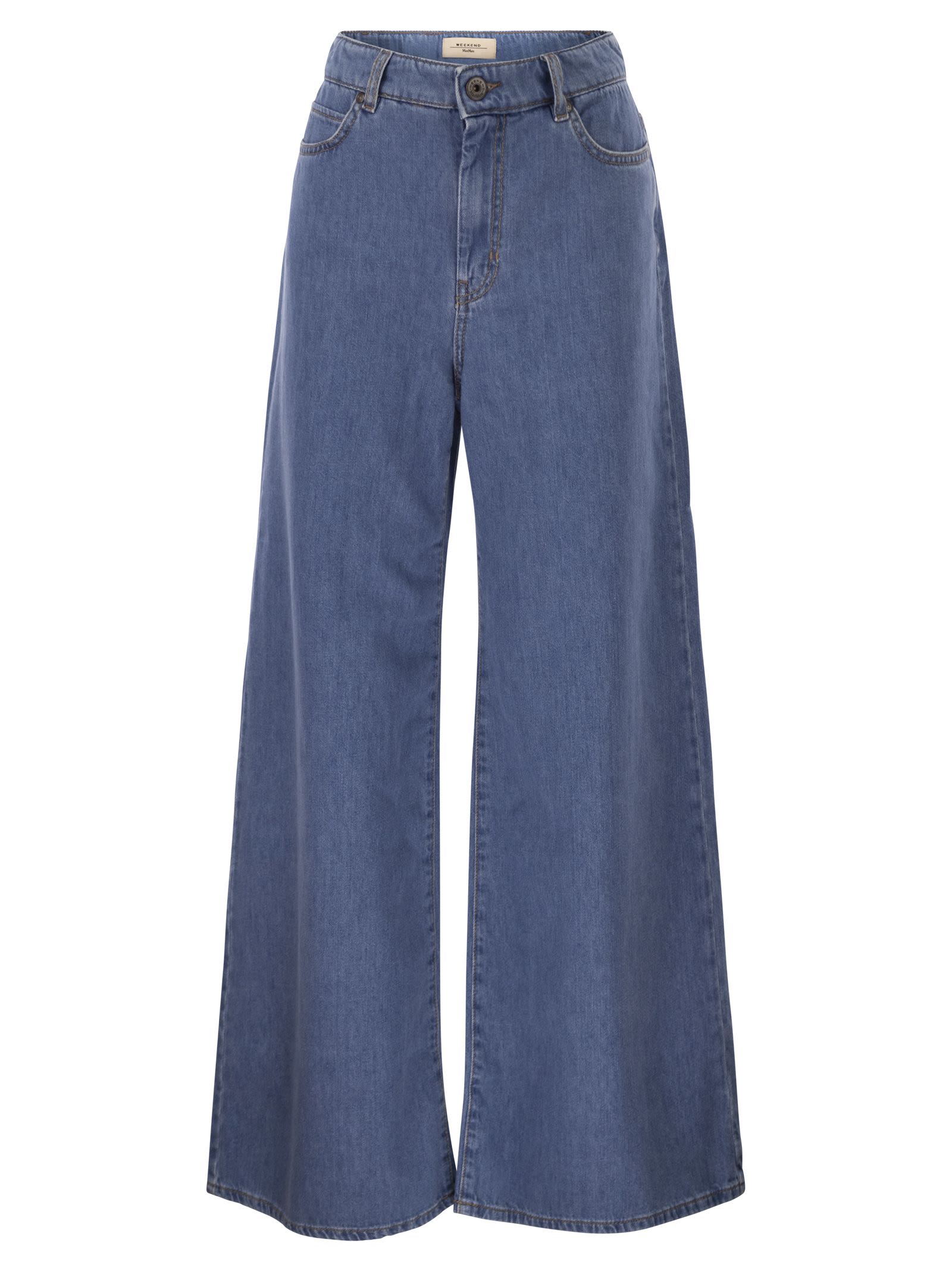 Weekend Maxmara Wkdvega - Wide-Leg Denim Jeans