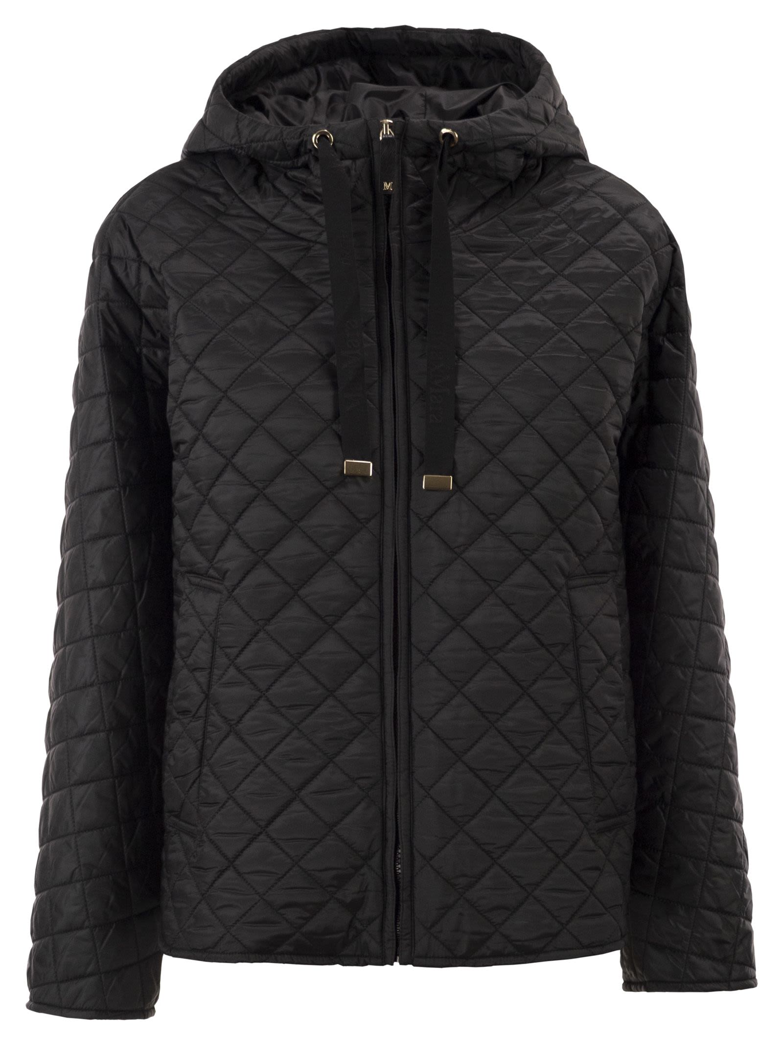 Maxmara The Cube Mtcgiorno - Quilted Padded Jacket In Water-Repellent Fabric