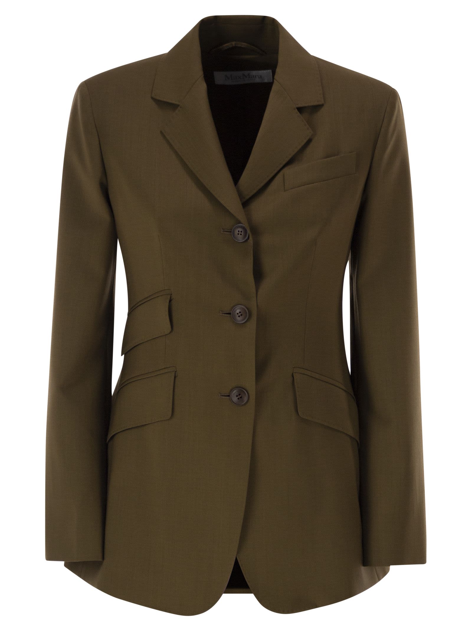 Maxmara Mxmpatio - Tailored Virgin Wool Blazer