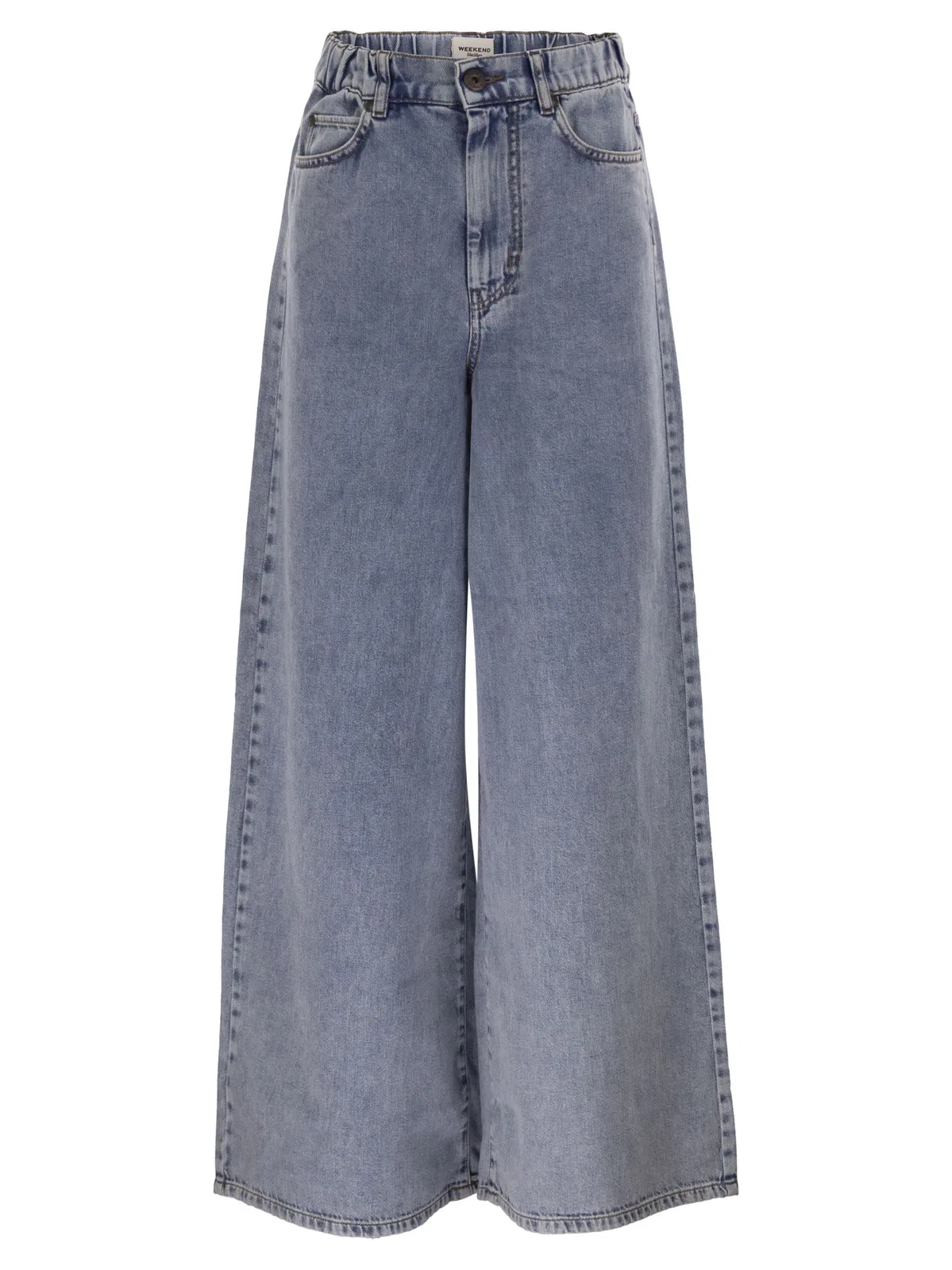 Weekend Maxmara Wkdzattera - Wide-Leg Cotton Denim Jeans