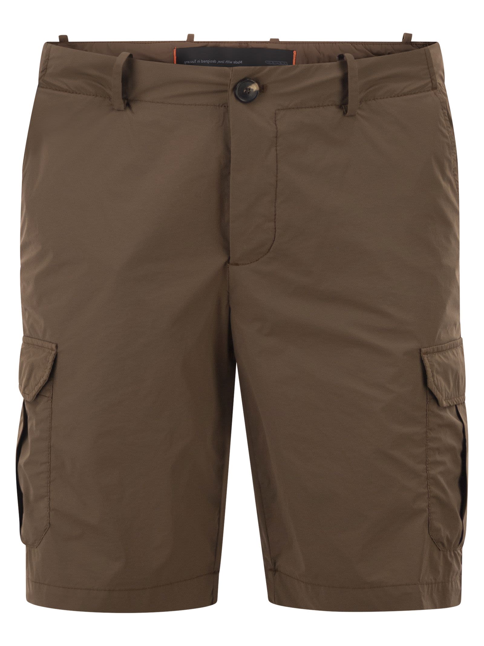 Stretch Technical Cargo Bermuda Shorts