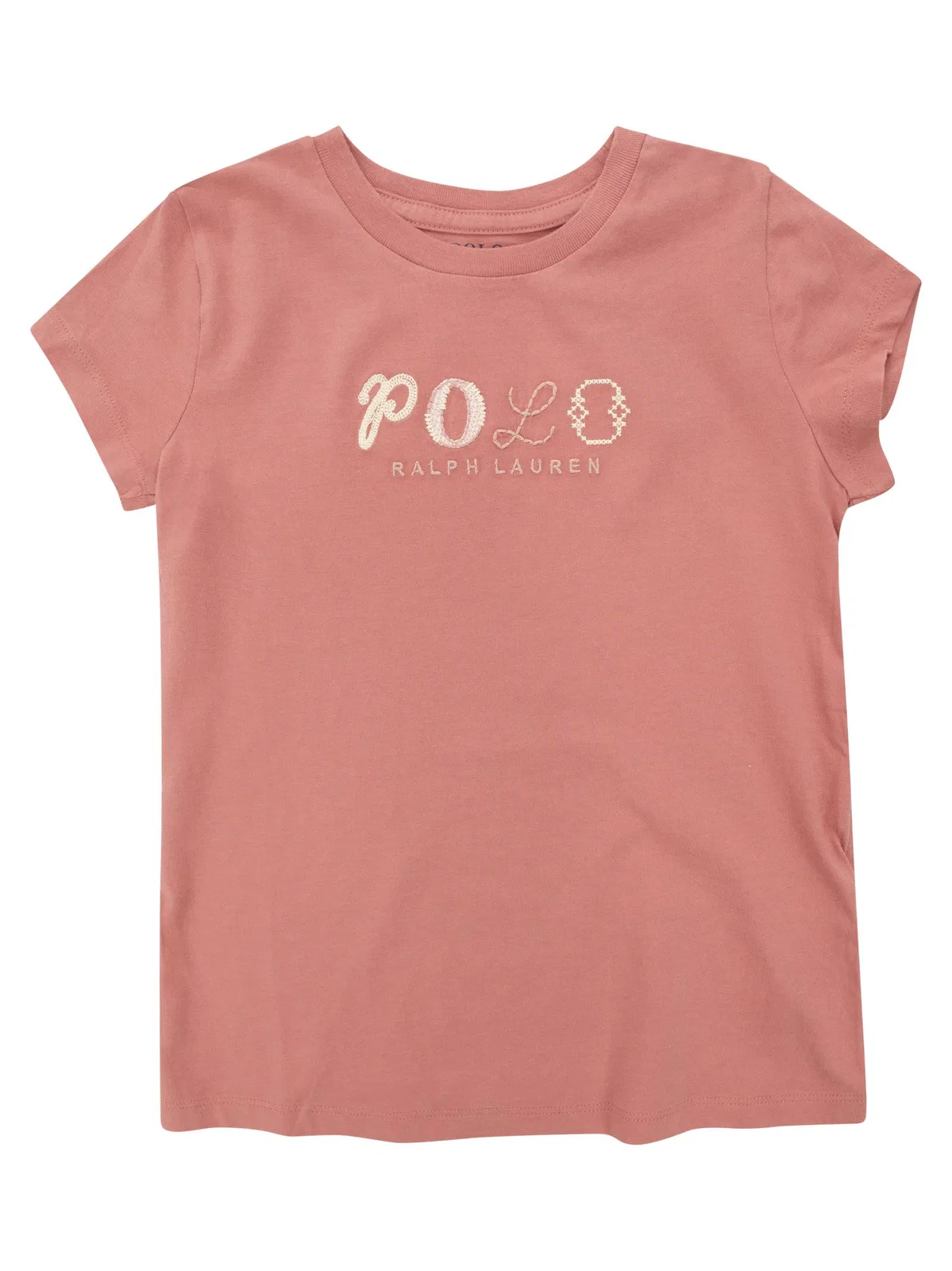 Cotton Jersey T-Shirt With Embroidered Logo