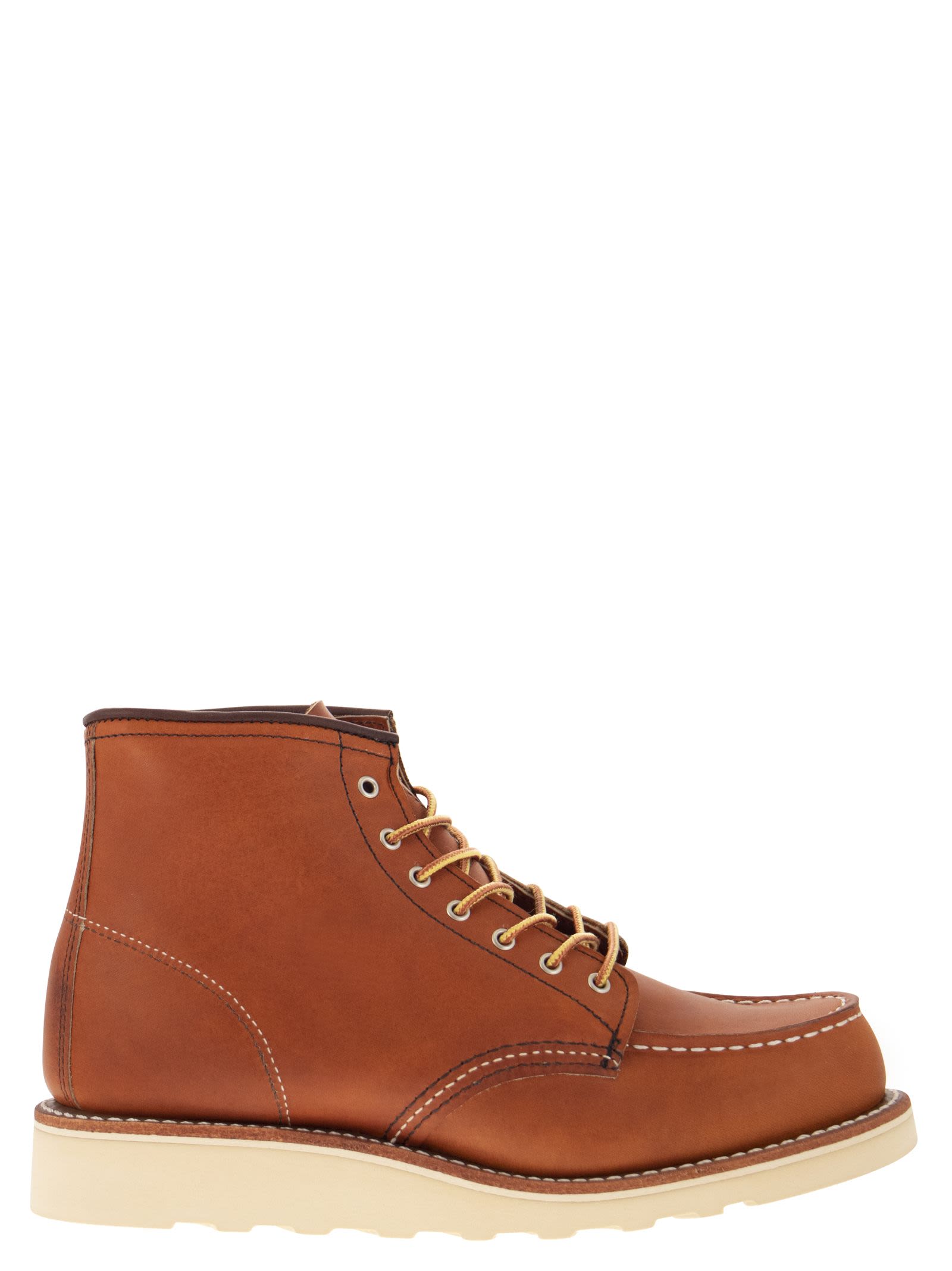 Classic Moc - Leather Lace-Up Boot