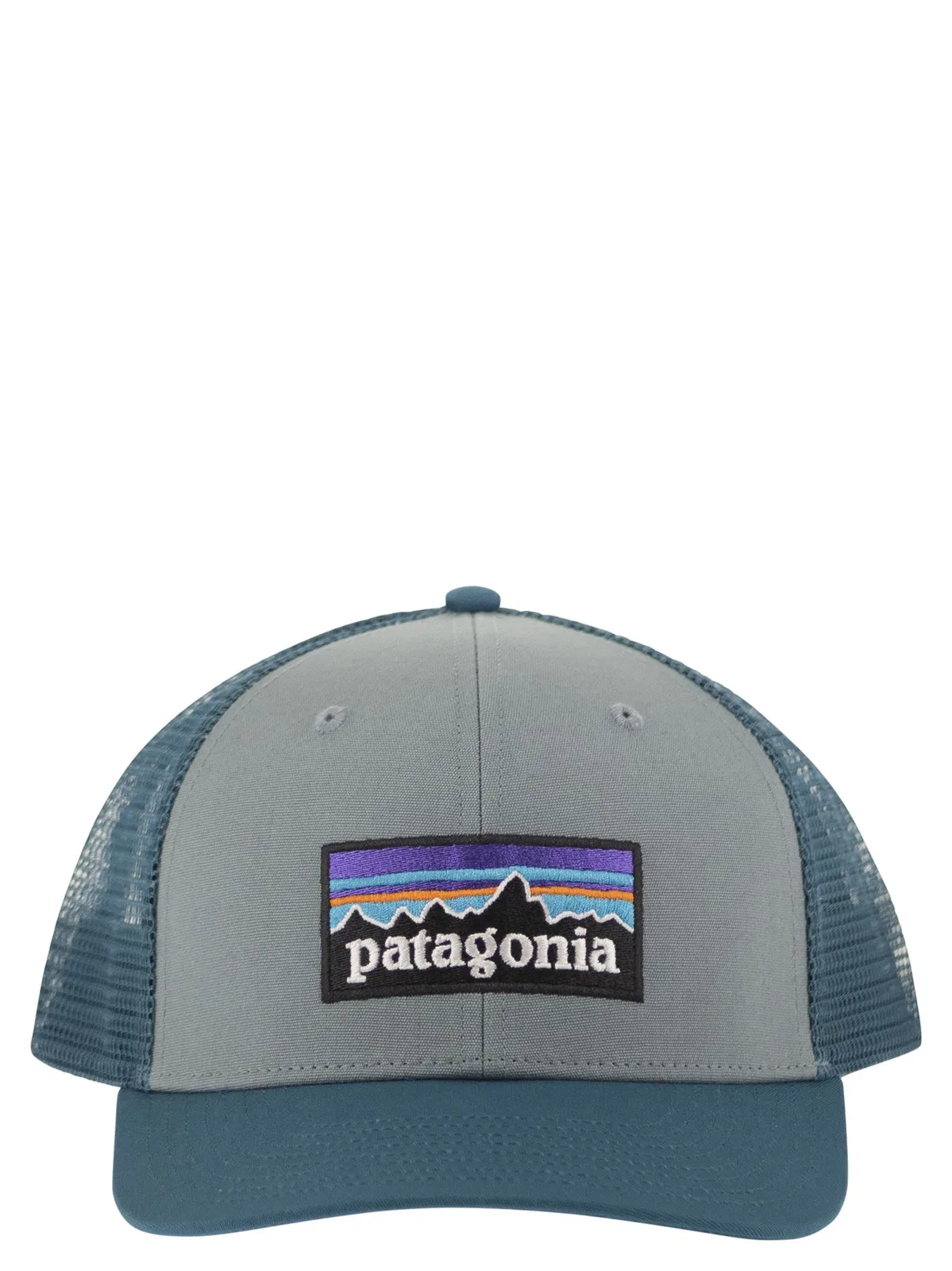 Patagonia Hat With Embroidered Logo On The Front In Sage