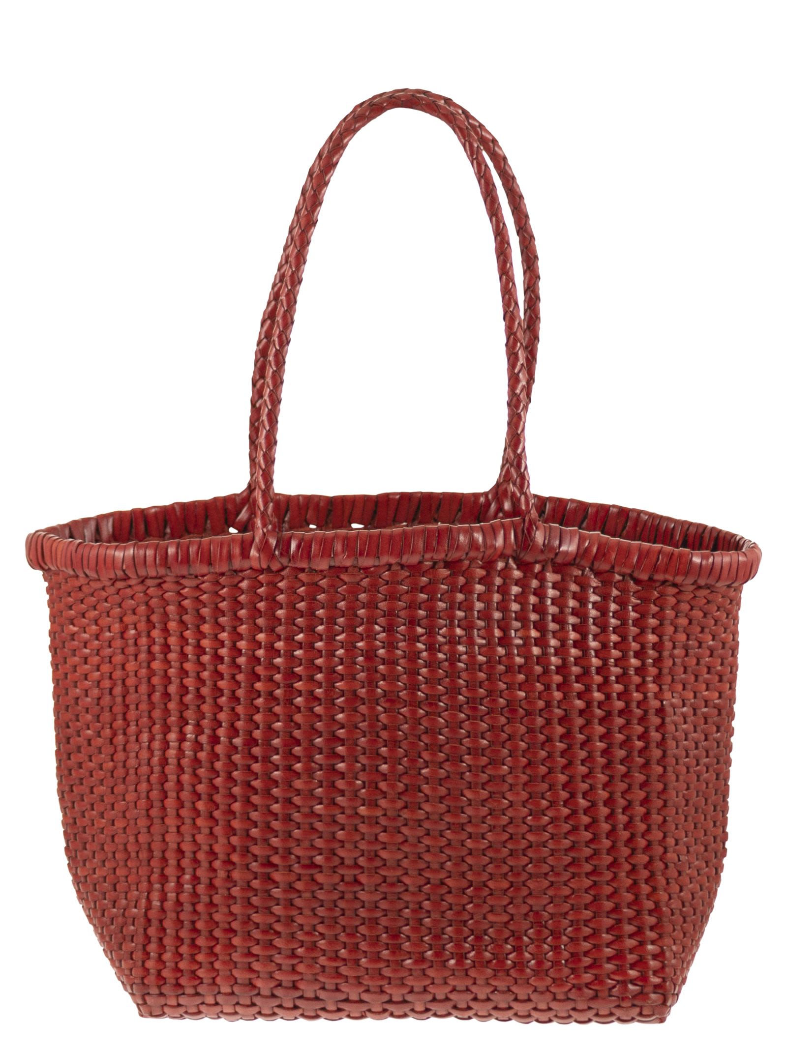 Weave - Braided Leather Bag S