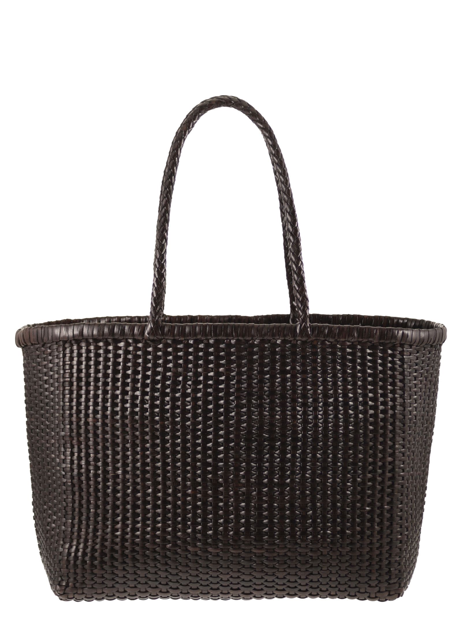 Weave - Braided Leather Bag L