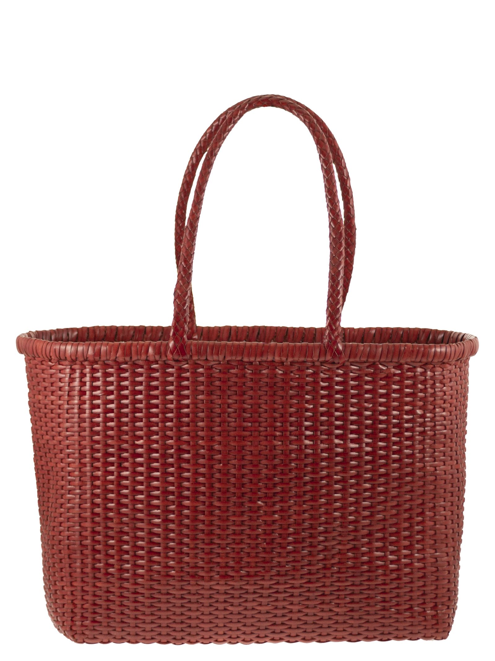 Weave - Braided Leather Bag L
