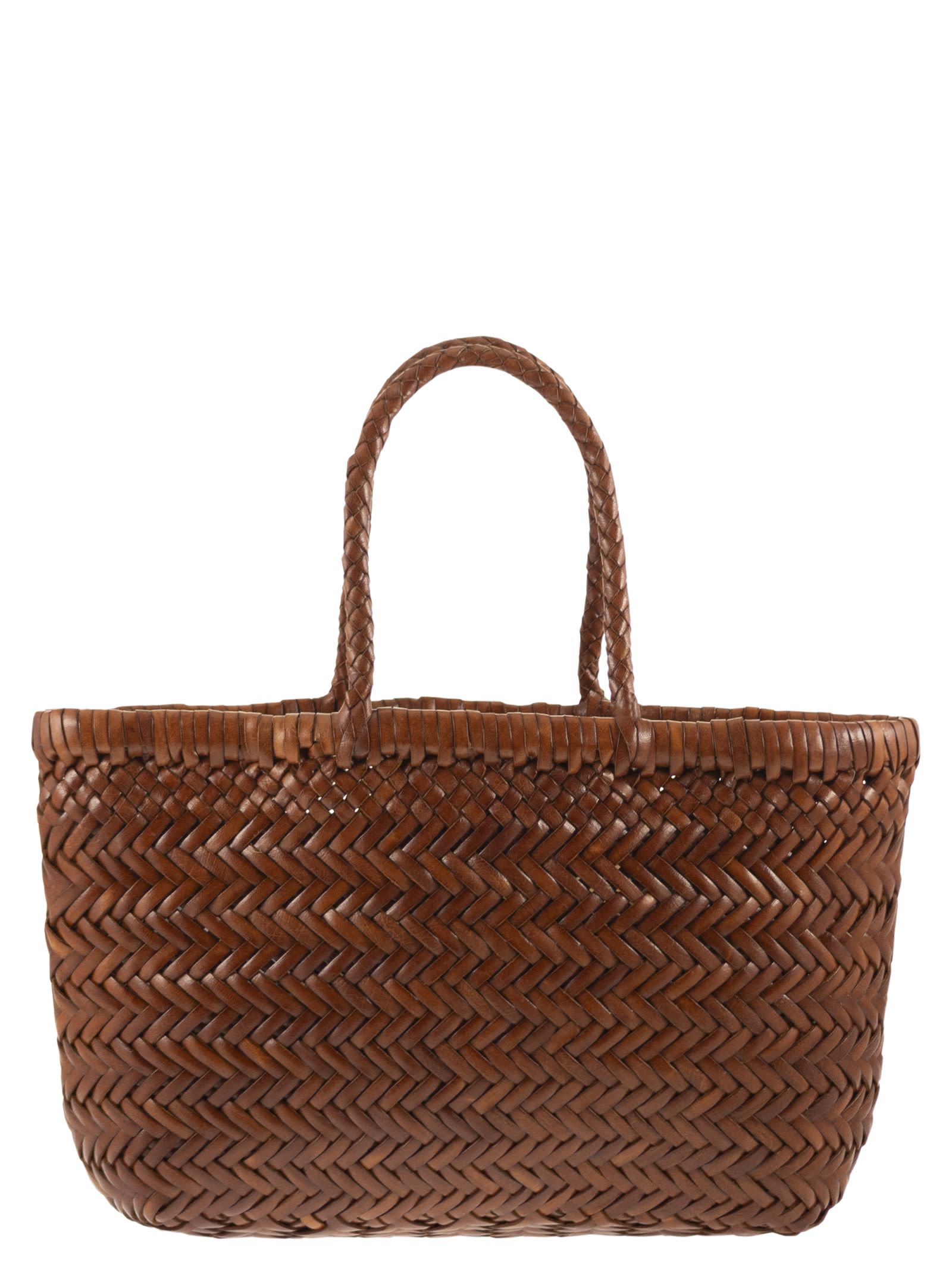 Gora - Woven Leather Handbag