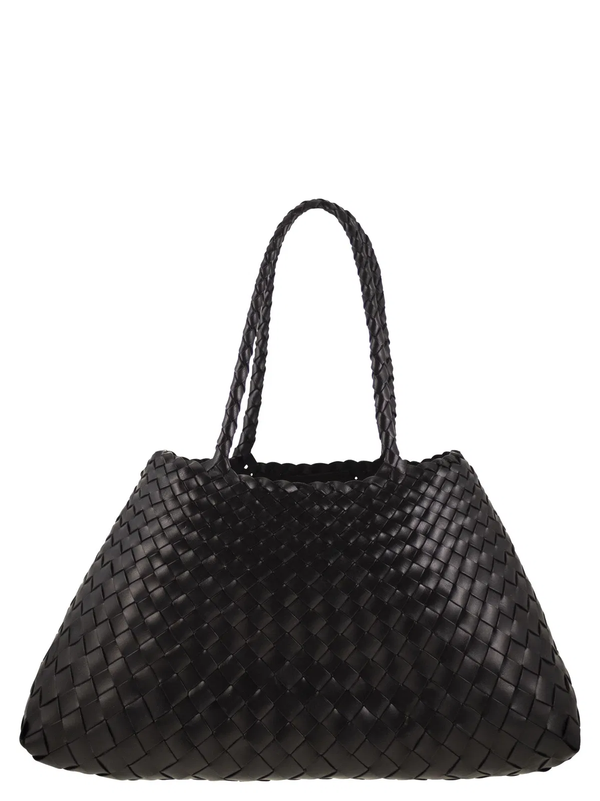 Santa Croce Big - Woven Leather Bag