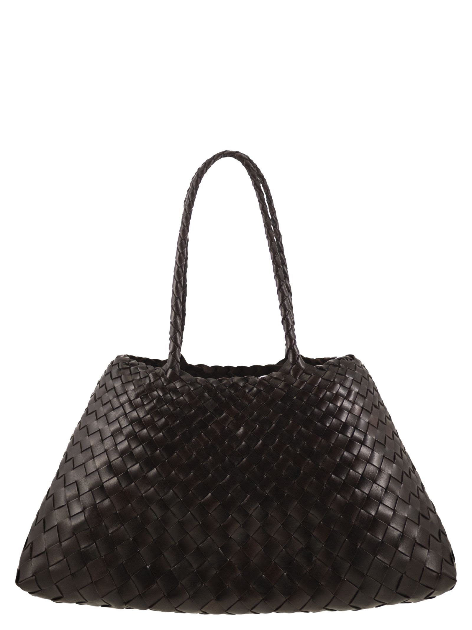 Santa Croce Big - Woven Leather Bag