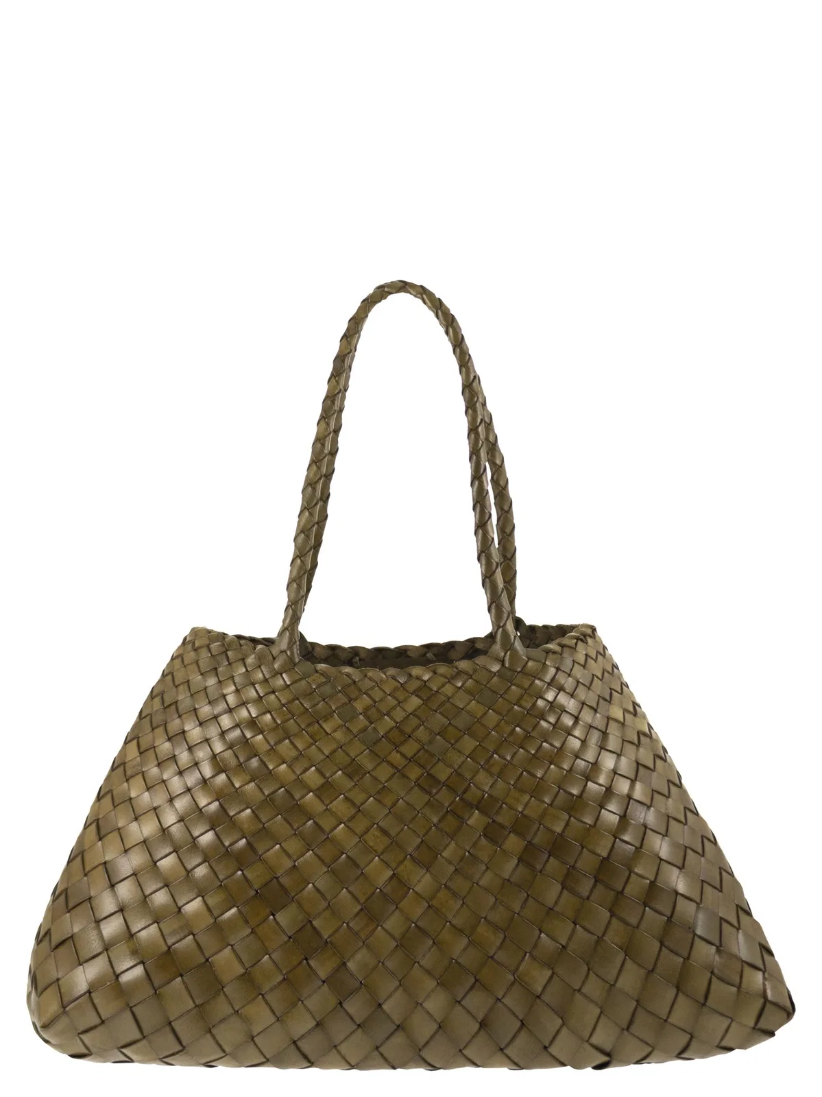 Santa Croce Big - Woven Leather Bag