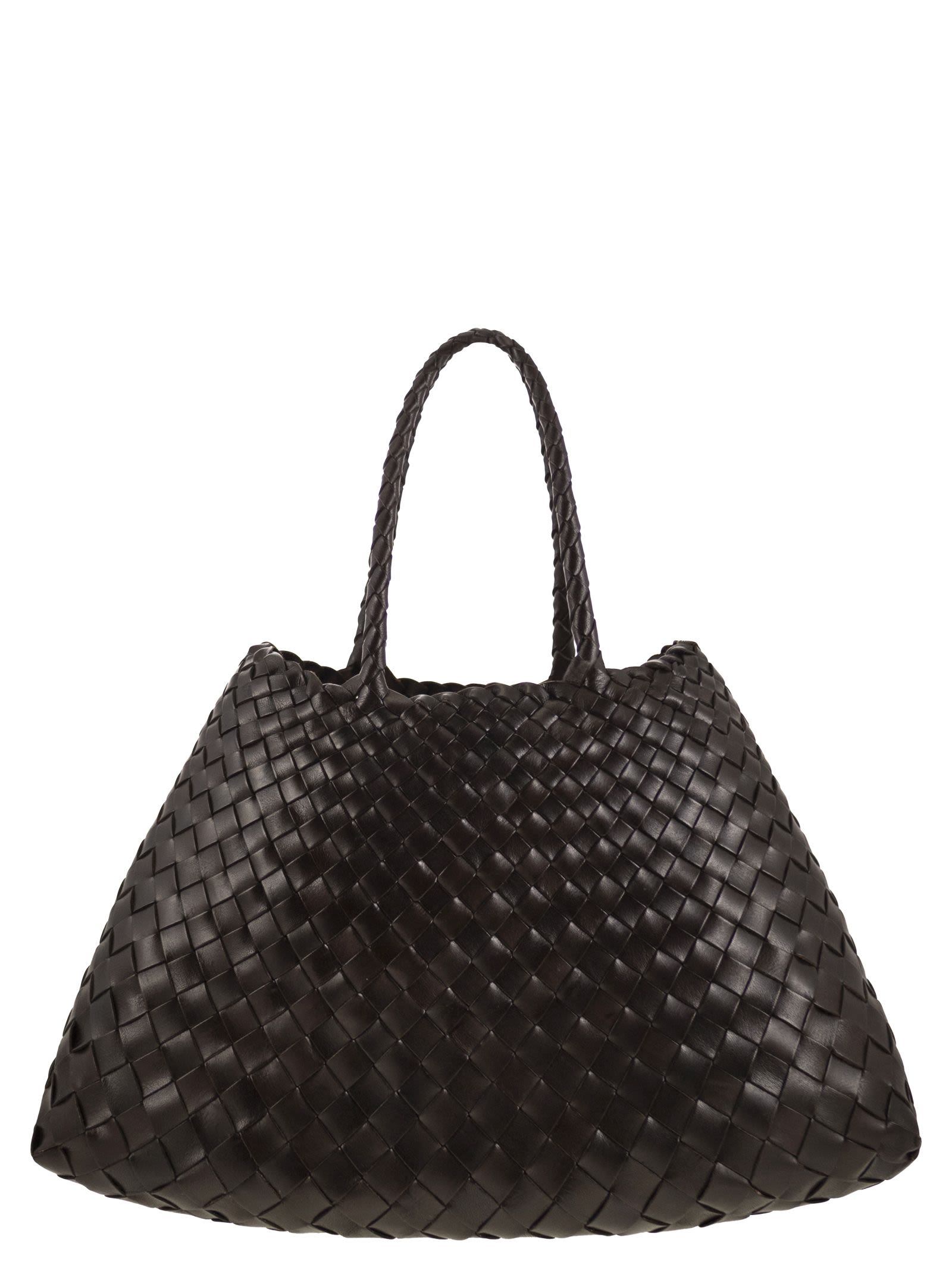 Santa Croce Small - Woven Leather Bag
