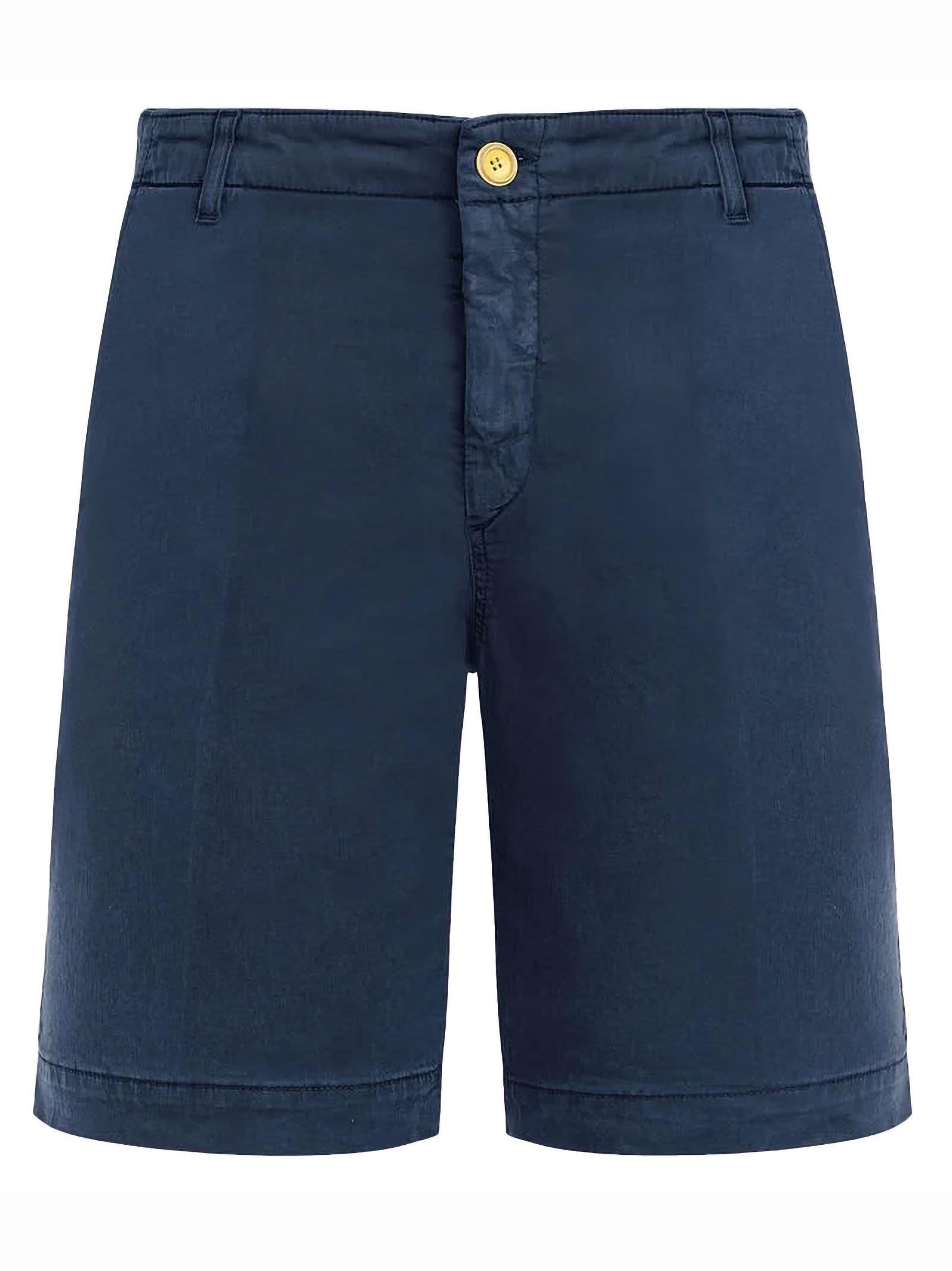 Stretch Cotton Bermuda Shorts