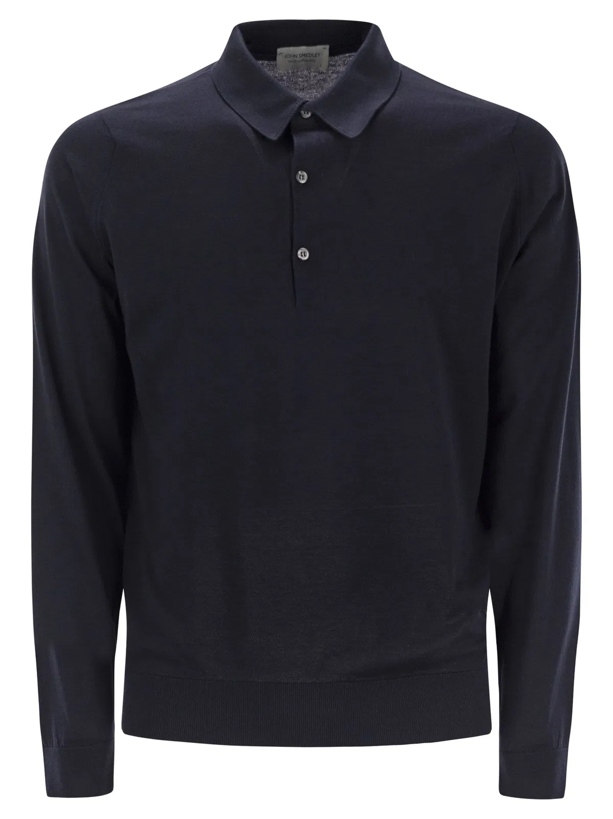 Bradwell - Cotton Long-Sleeved Polo Shirt