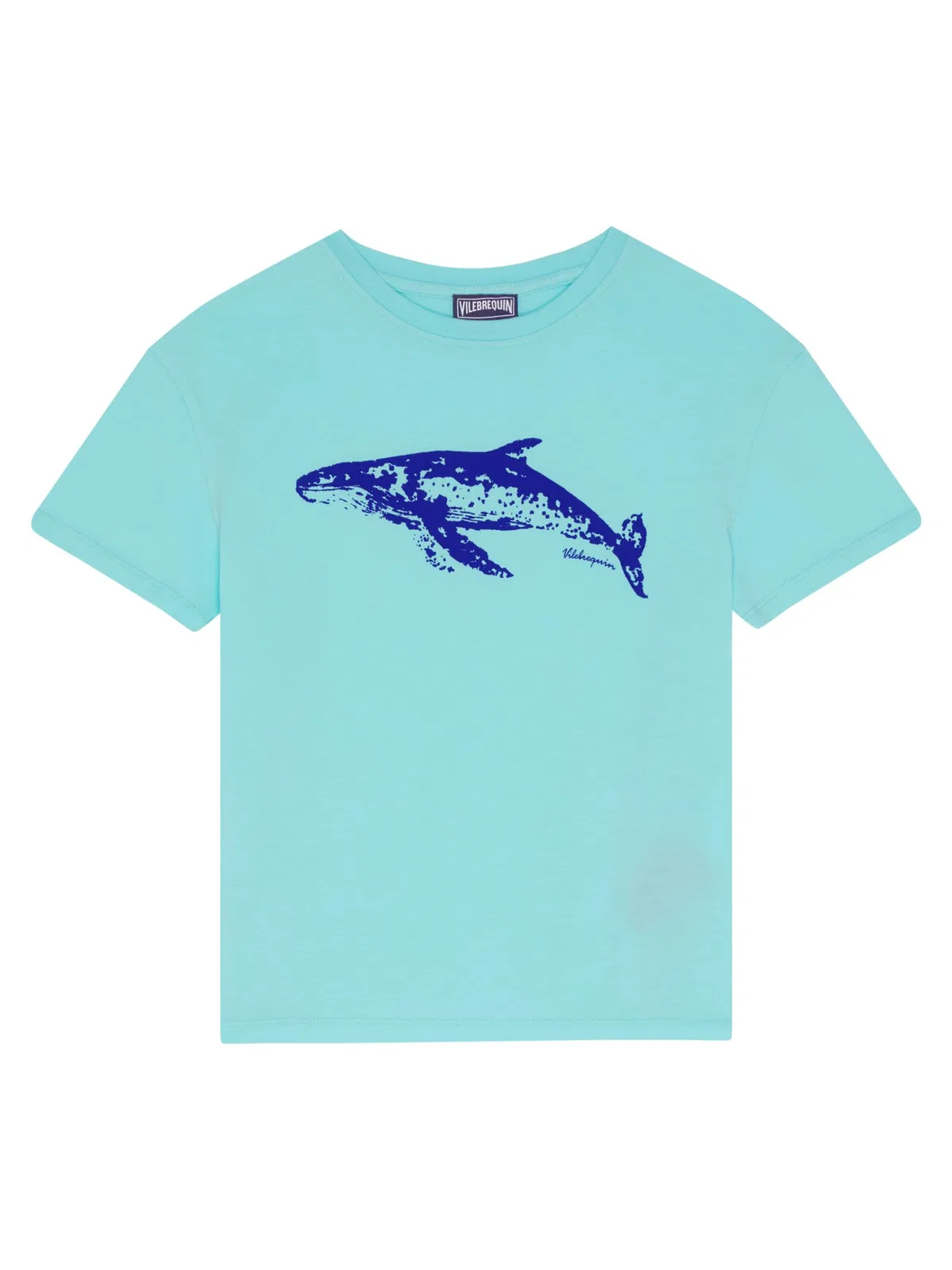 Organic Cotton T-Shirt With Whale Print