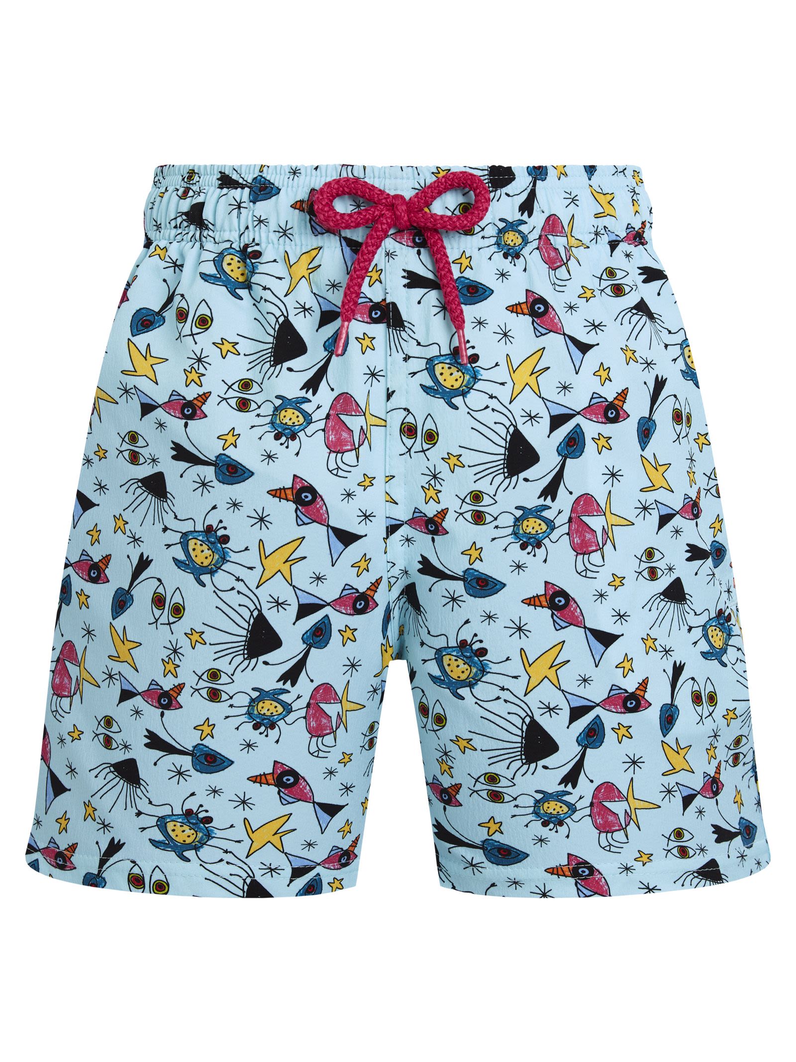 Boys' Turtle Print Swimming Trunks