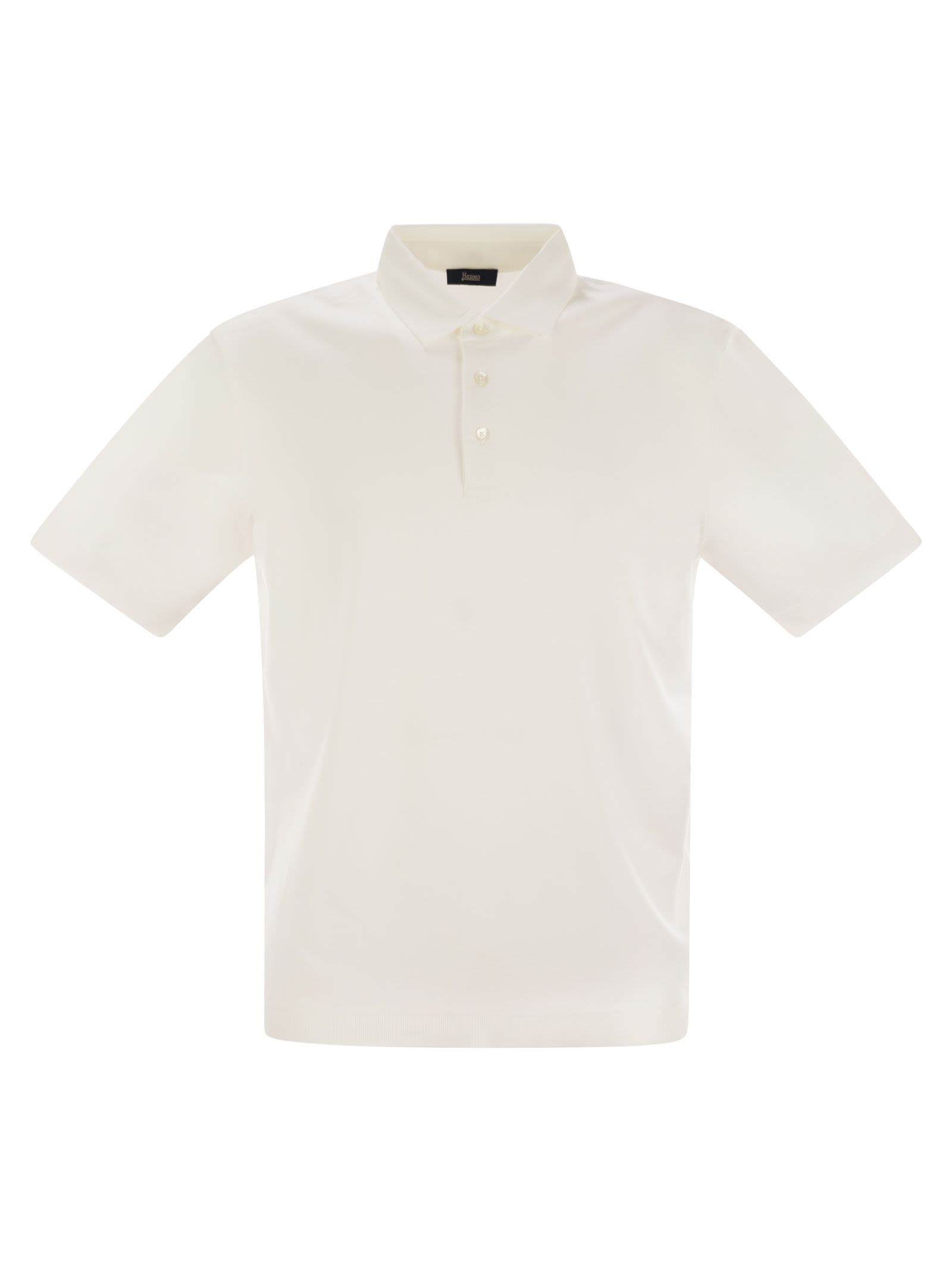 Cotton Jersey Polo Shirt